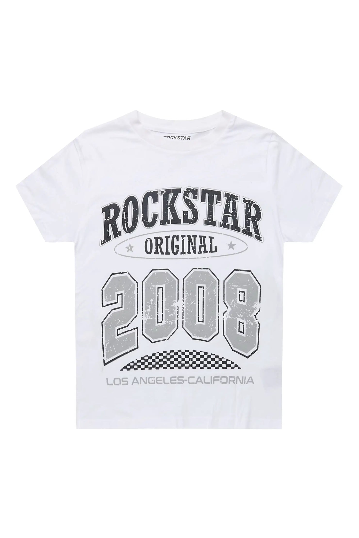 Boys Jaren 2.0 White/Black Graphic T-Shirt
