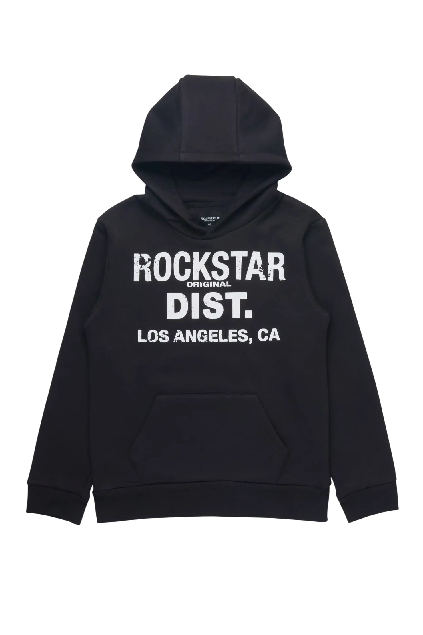 Boys Lake Black/White Graphic Hoodie