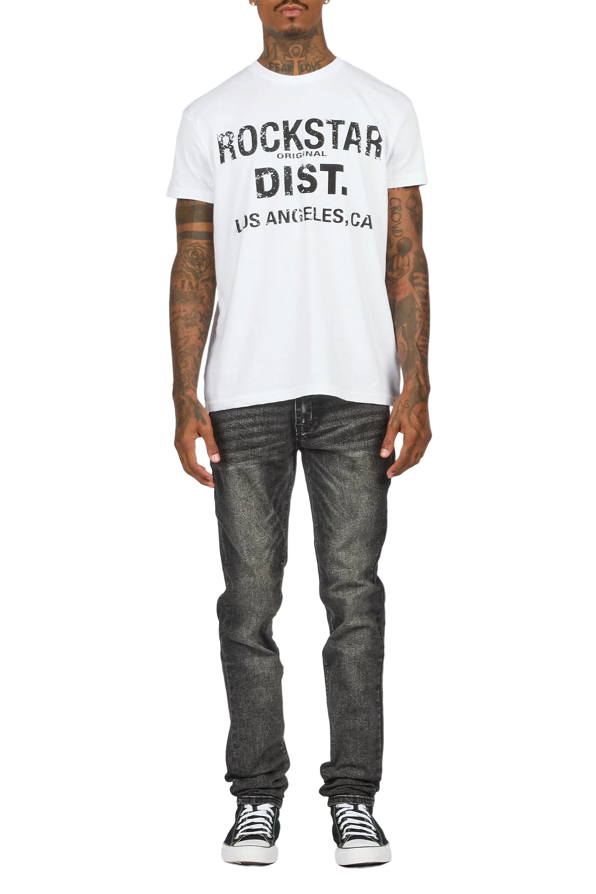 Oloko Dark Grey Slim Fit Jean