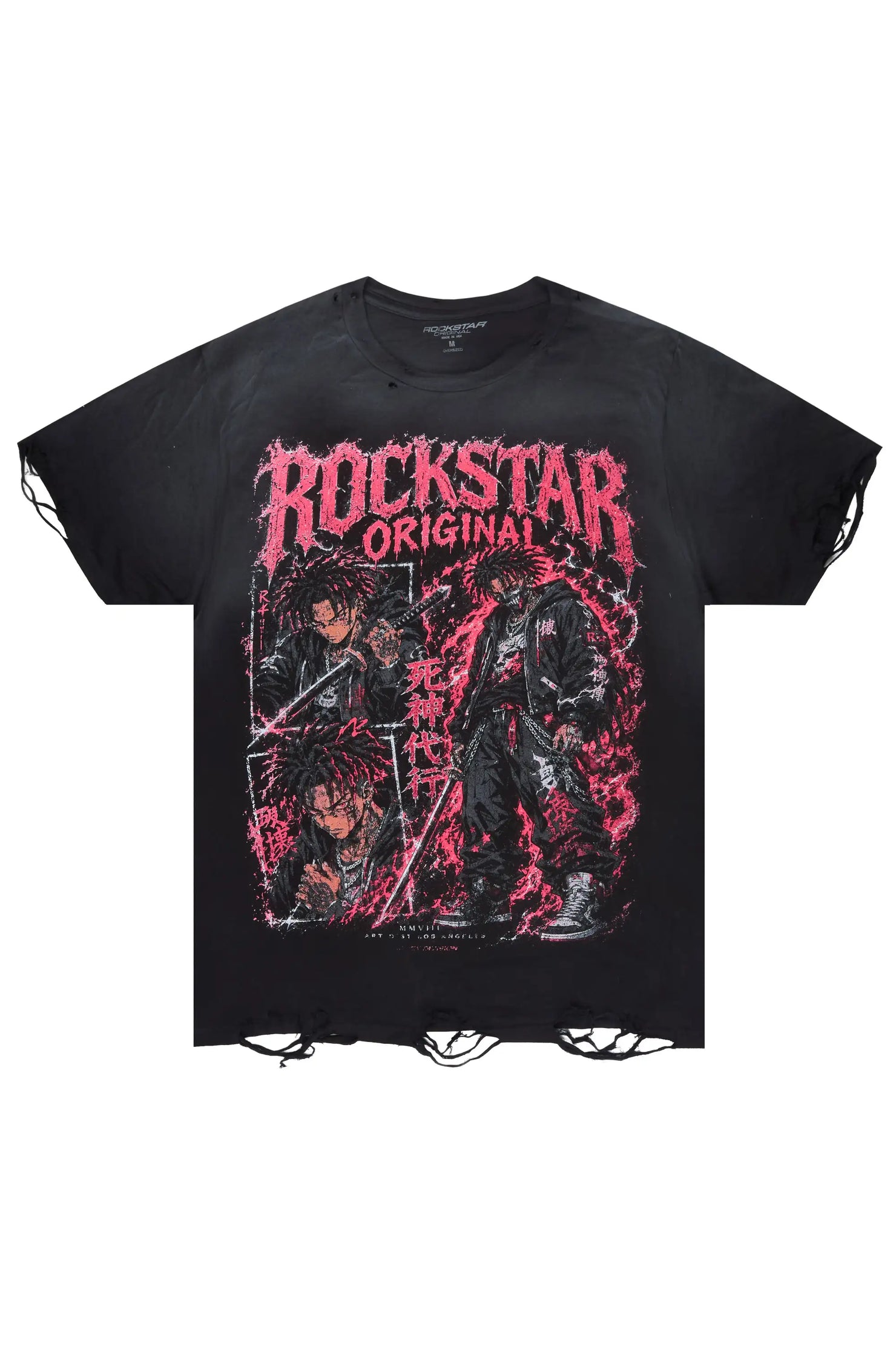 Xyla Black Graphic T-Shirt