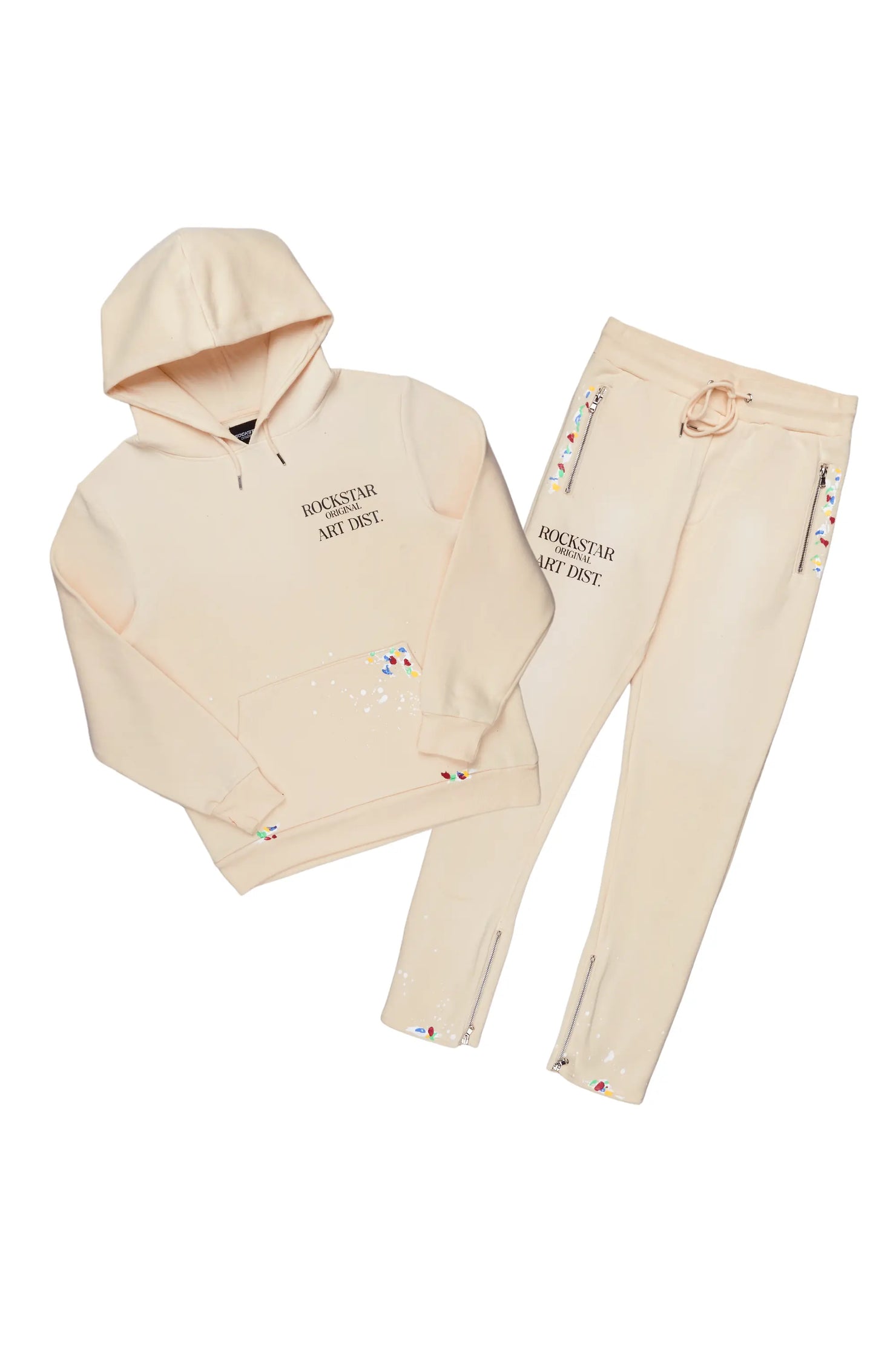 Rockstar Art Dist. Stone Slim Fit track Set