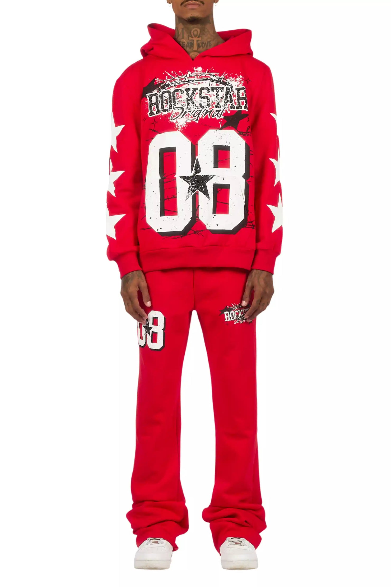 Allstar Red Stacked Track Set