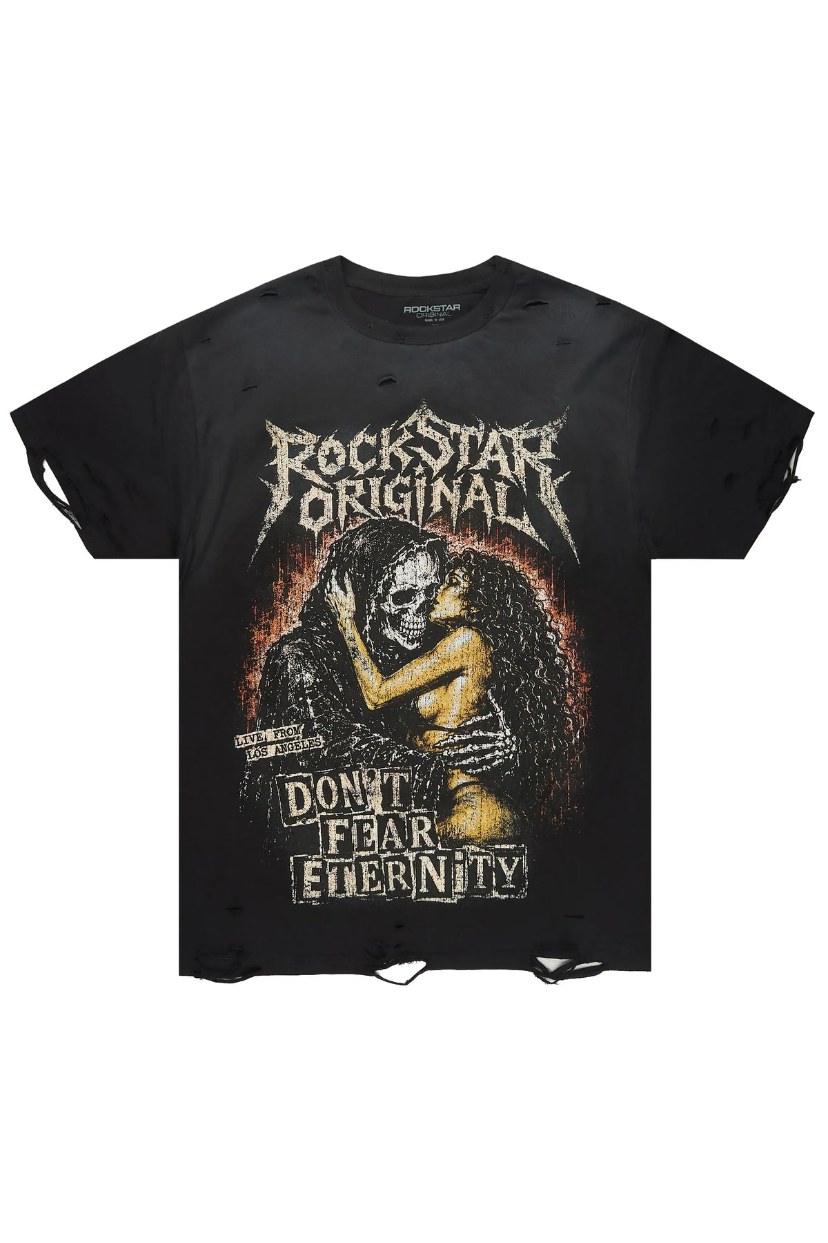 Germani Black Graphic T-Shirt