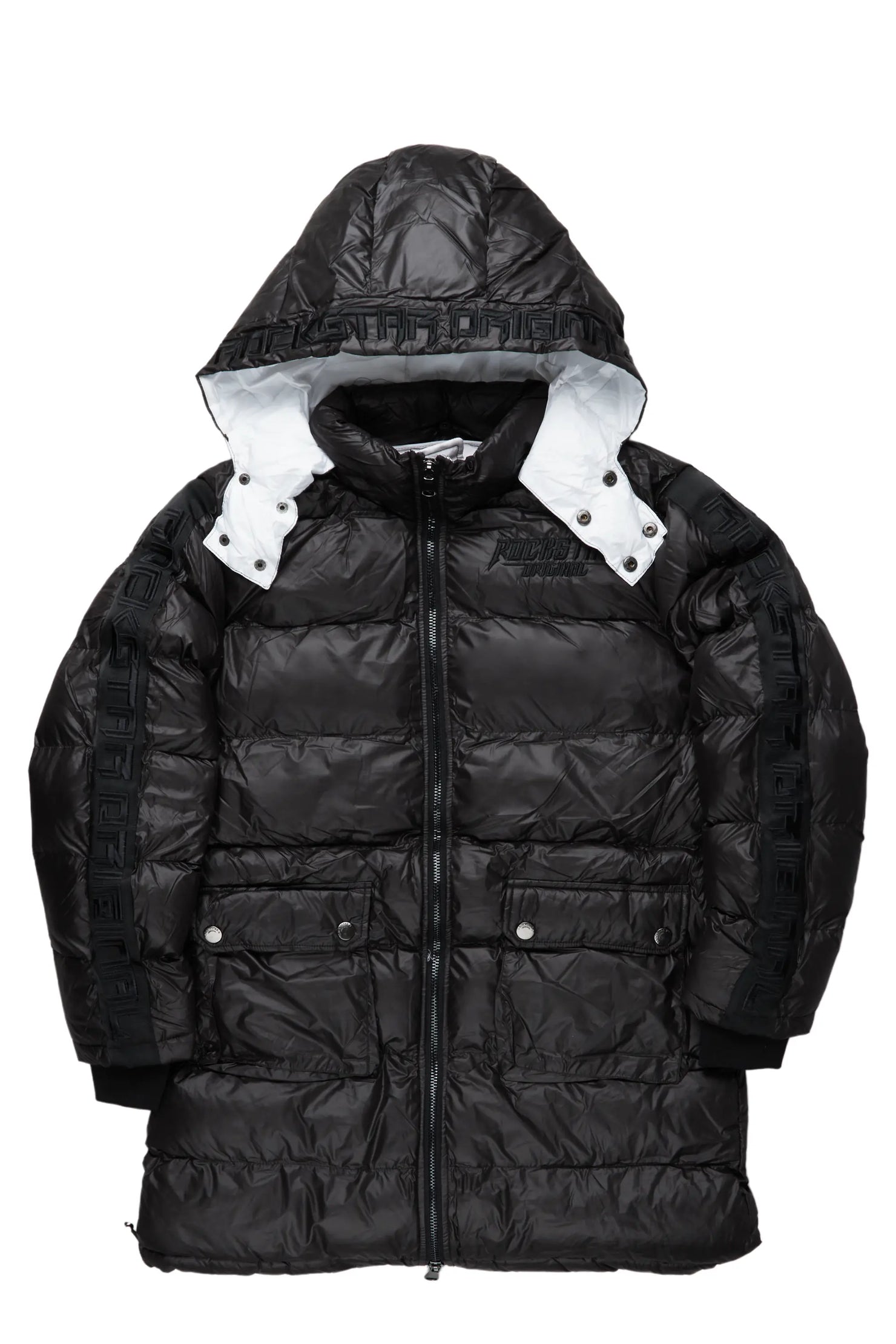 Nikita Black/Black Long Puffer Jacket