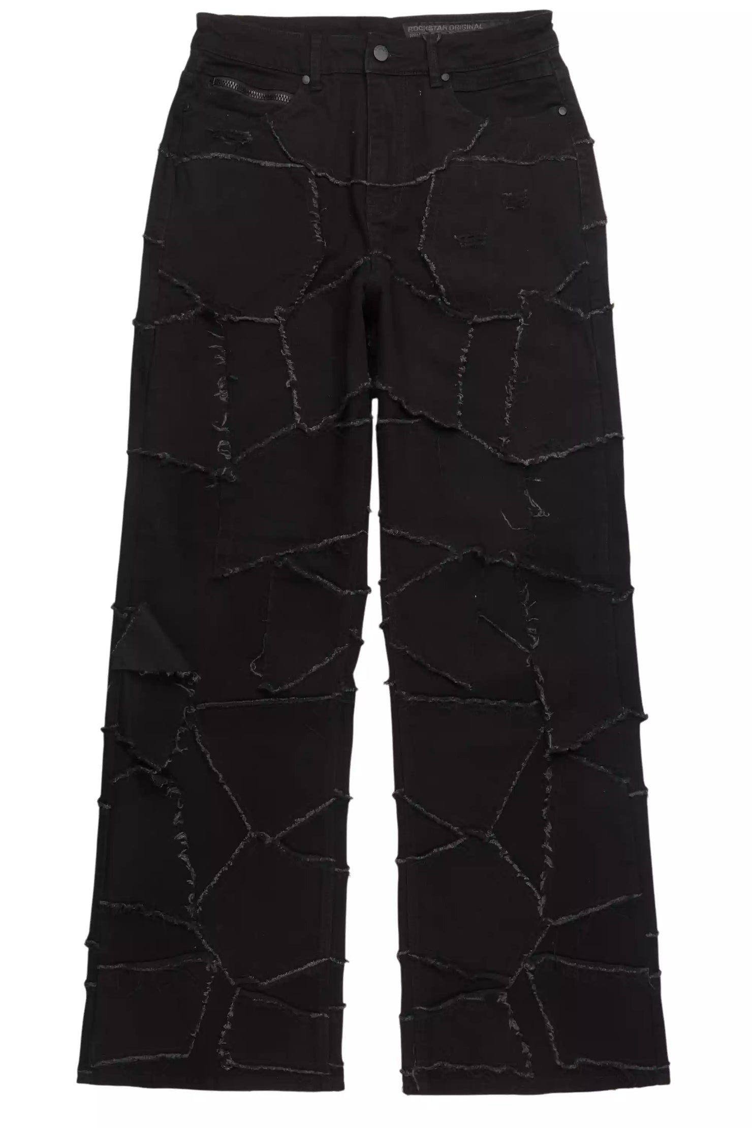 Jacomus Jet Black Baggy Fit Jean