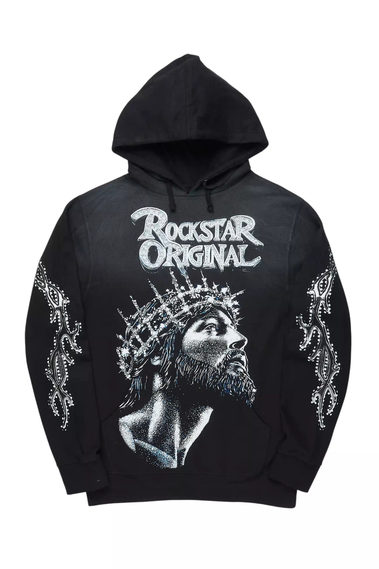 Darius Black Graphic Hoodie