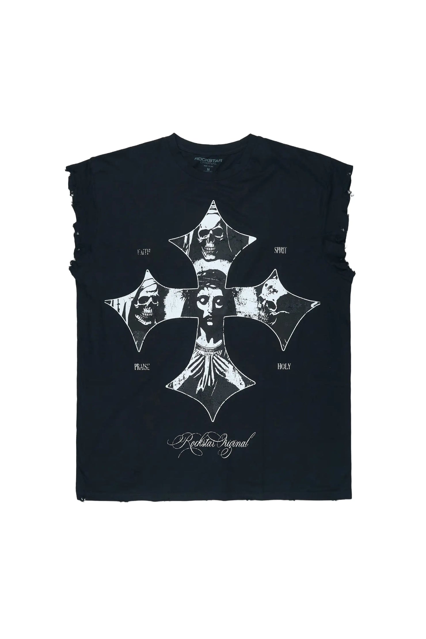 Daeshawna Black Tank Top