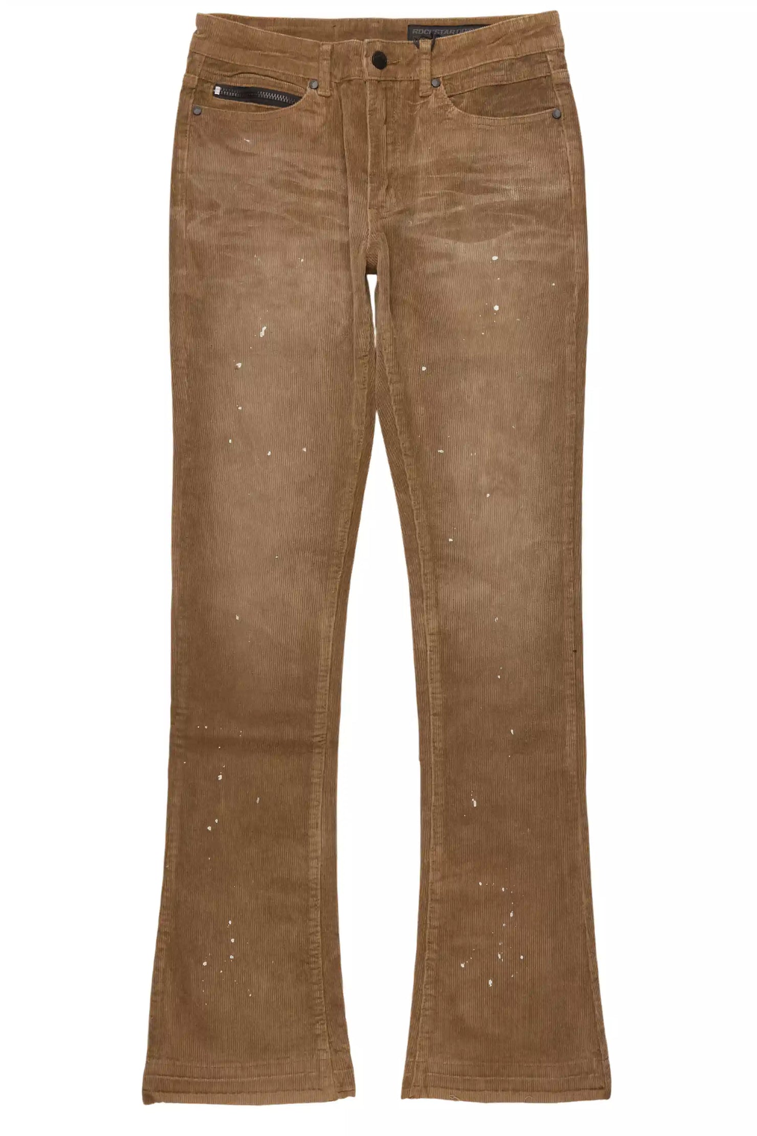 Sevyn Brown Stacked Flare Corduroy Pant