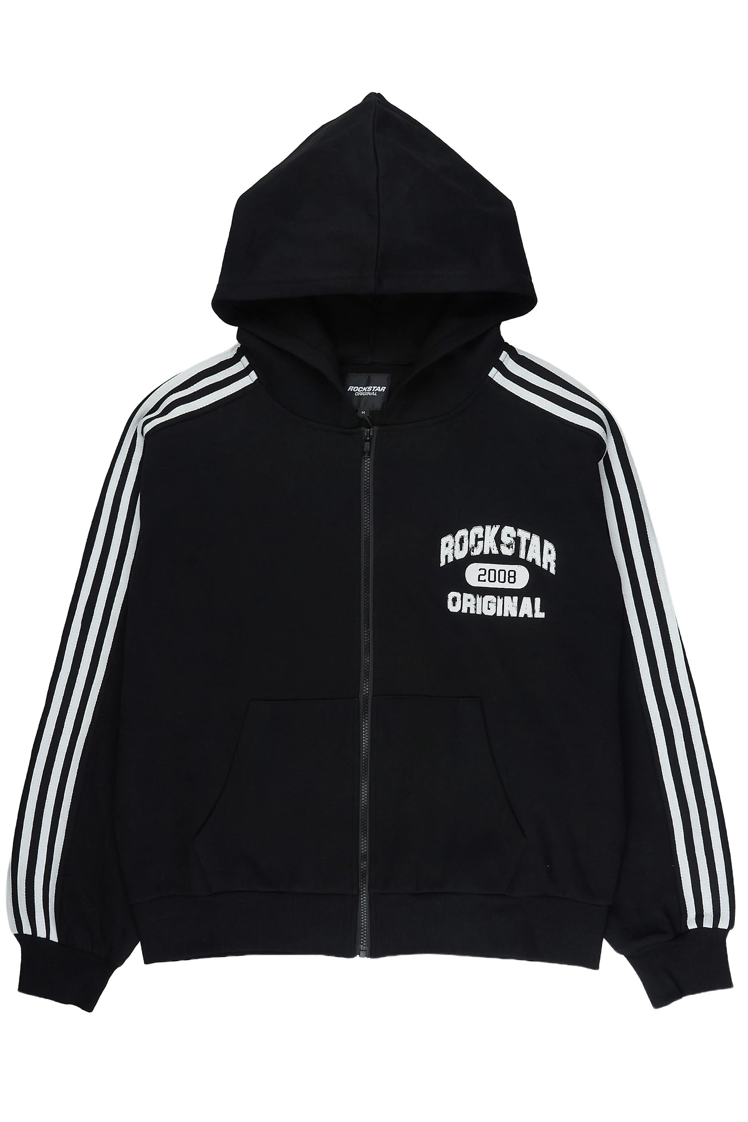 Tylla Black Zip Up Hoodie