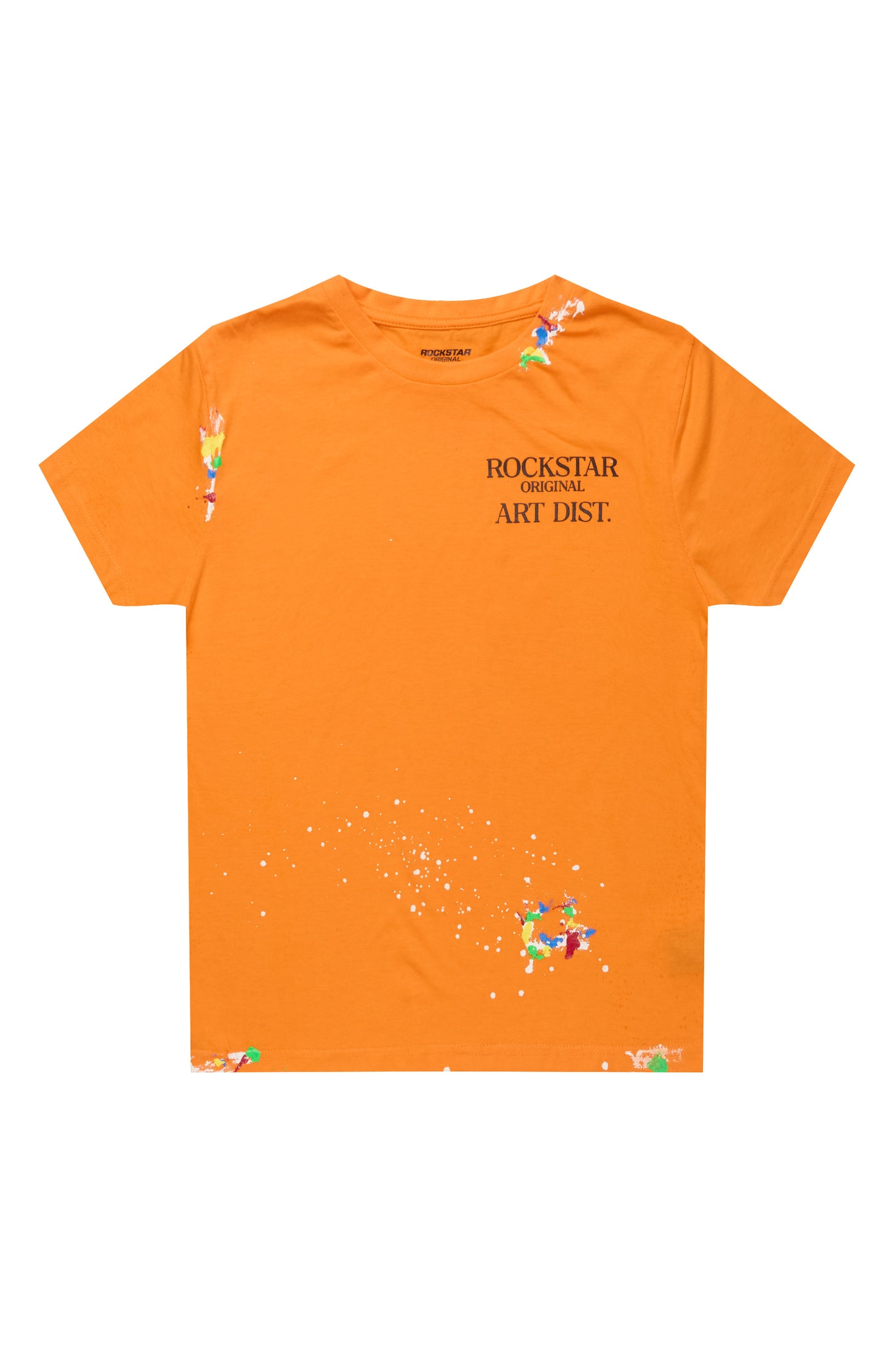 Boys Palmer Orange Graphic T-Shirt
