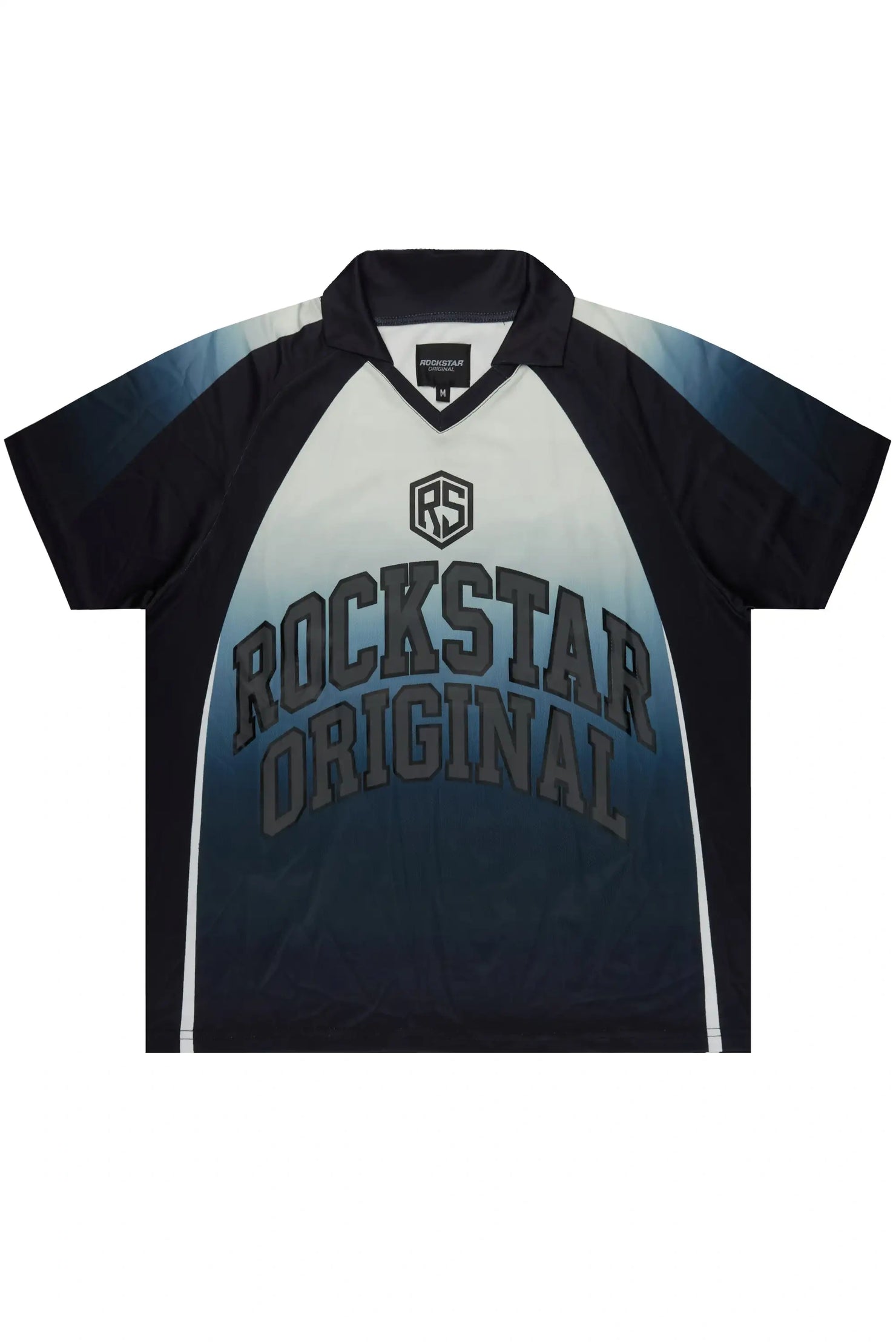 Ricco Black/White Graphic Jersey