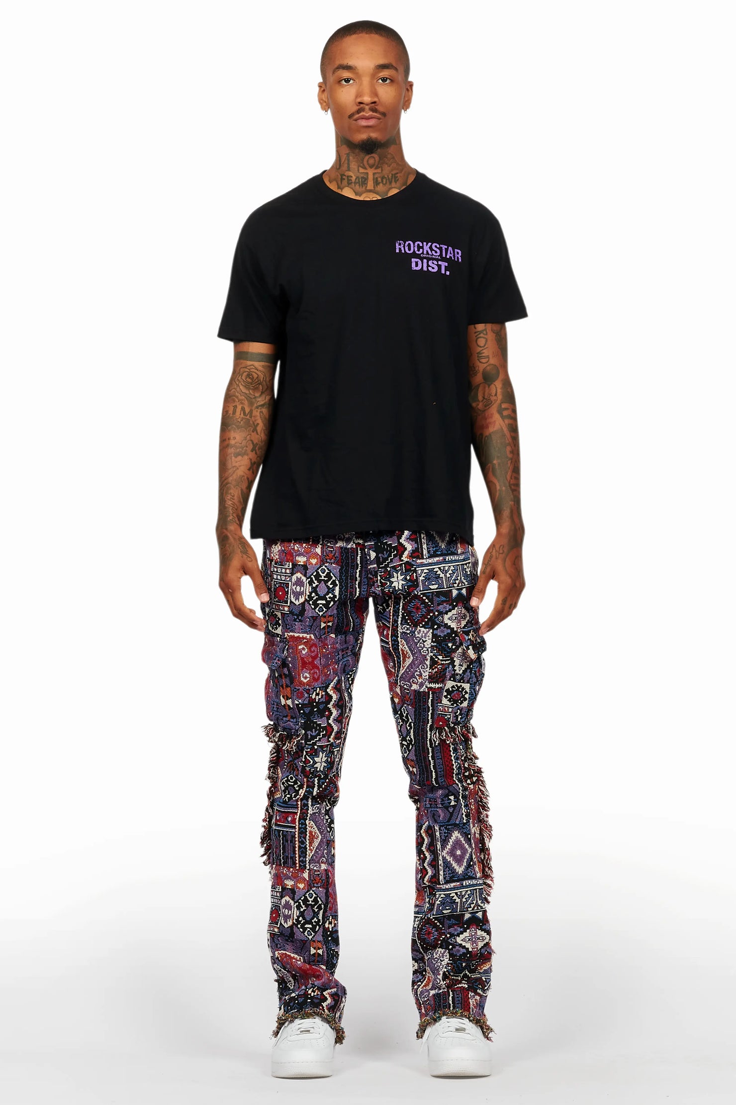 Lake Black/Purple T-Shirt/Tapestry Jean Bundle