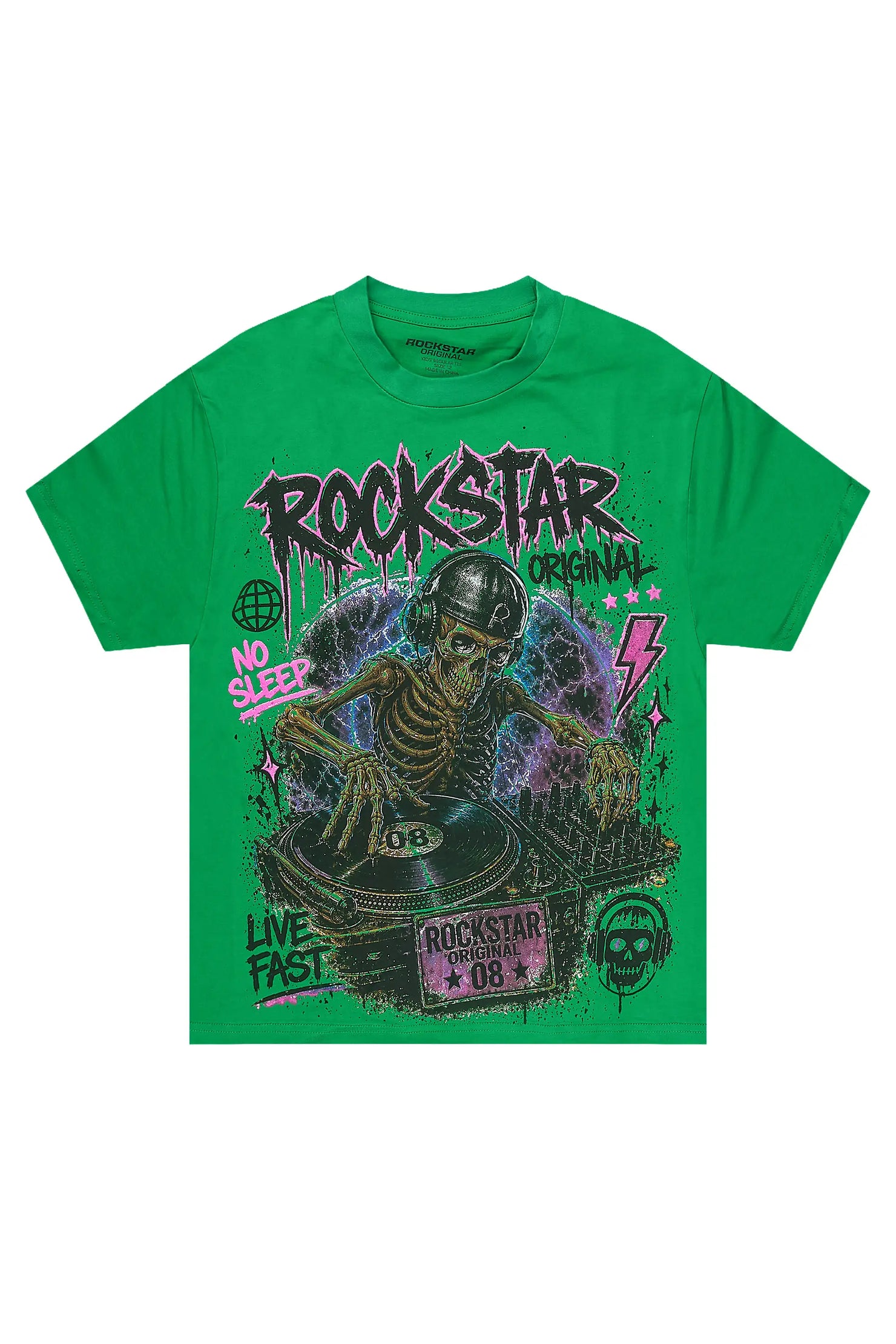 Boys Lance Green Graphic T-Shirt