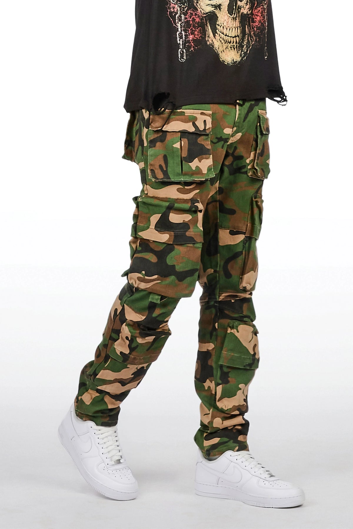 Shepard Camo Cargo Skinny Fit Jean