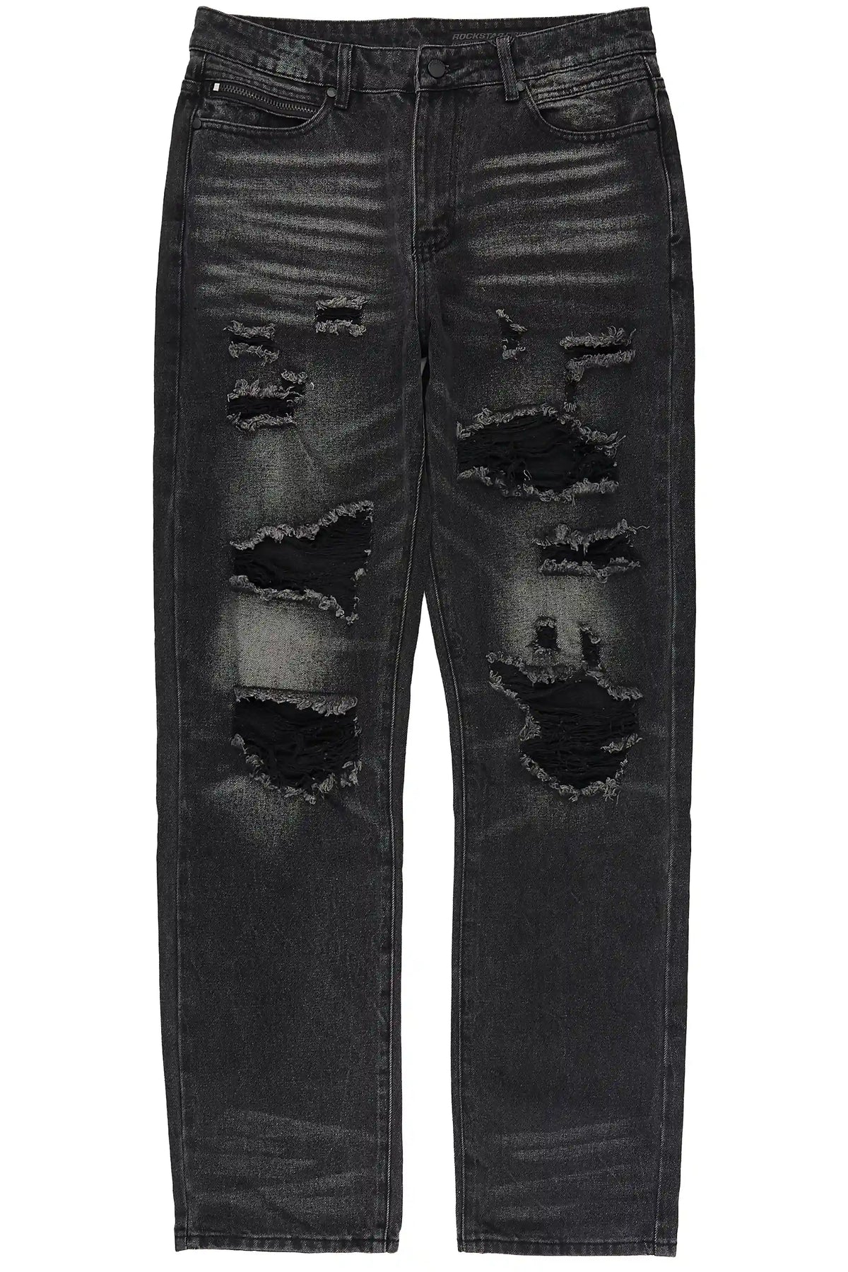 Roberson Grey Baggy Fit Jeans
