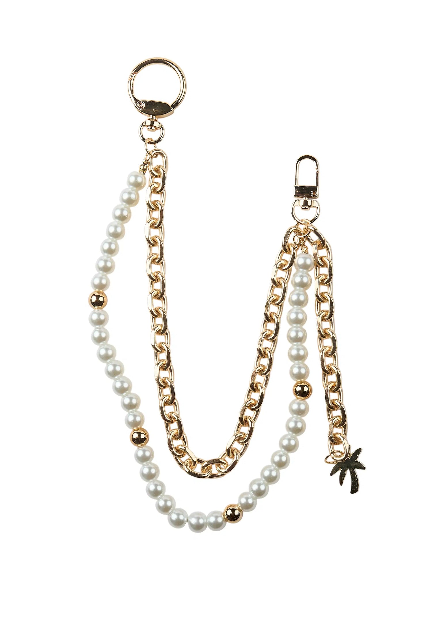 Palms Gold Wallet Chain