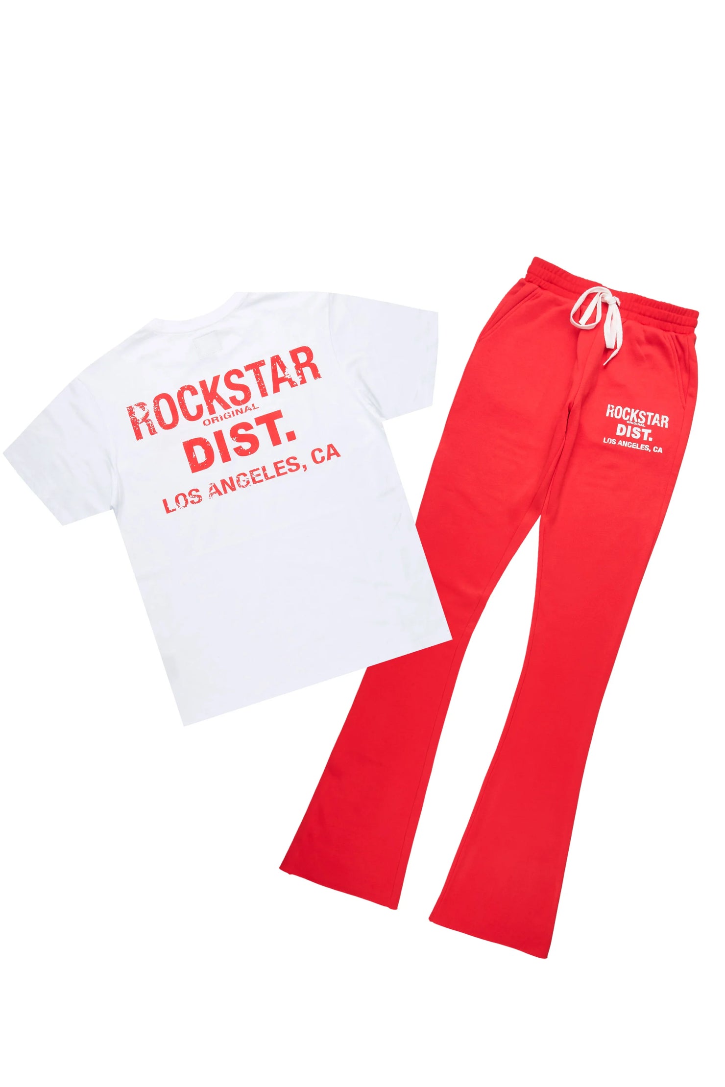 Dalasia 2.0 White/Red T-Shirt Track Set