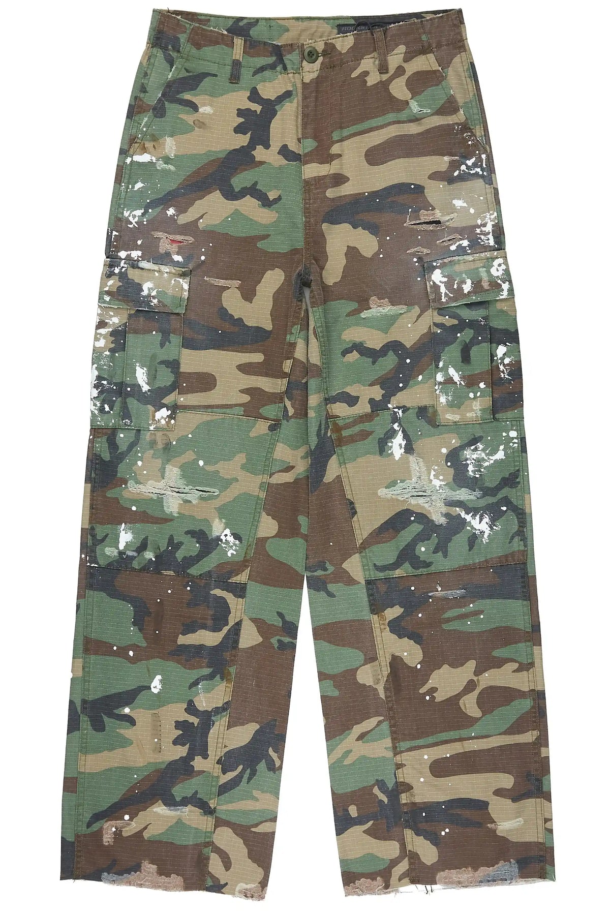 Bronsen Camo Painter Baggy Fit Jean
