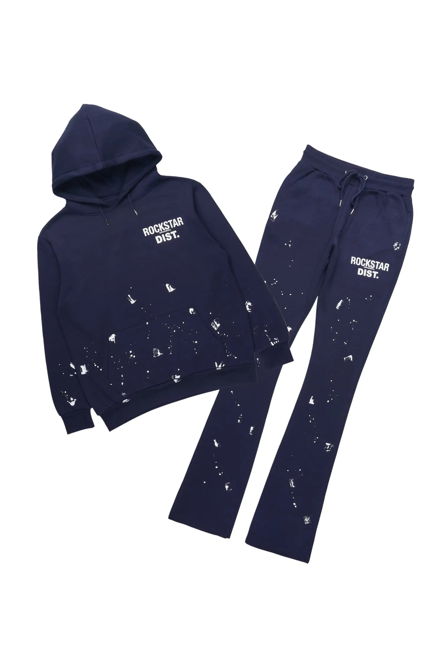 Jhalana Navy Stacked Track Set