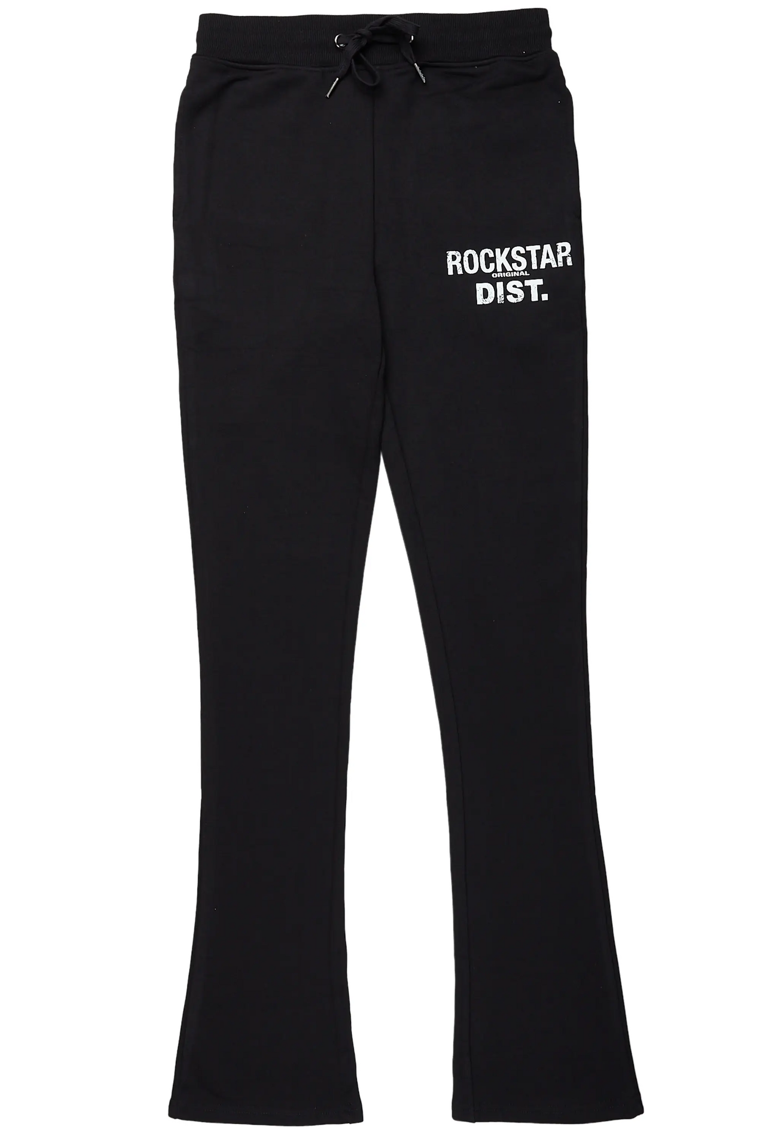 Alpine Black Stacked Flare Pant