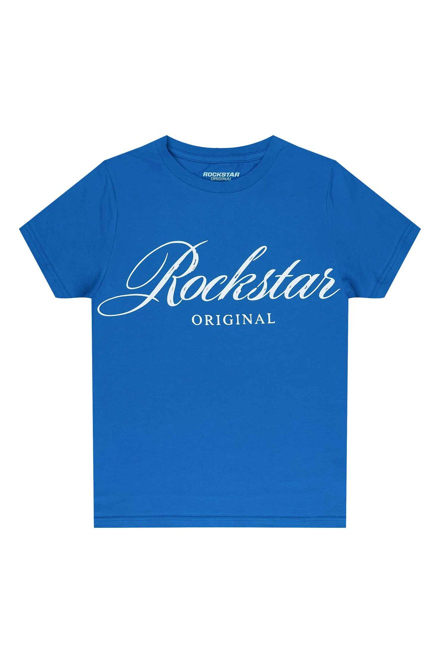 Boys Domaric Royal Blue Graphic T-Shirt