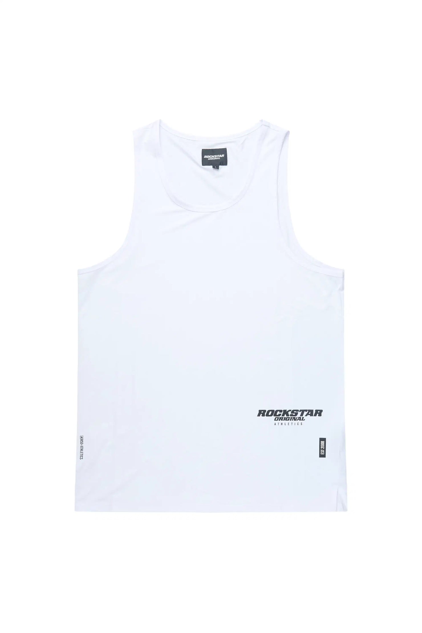 Flow White Tank Top