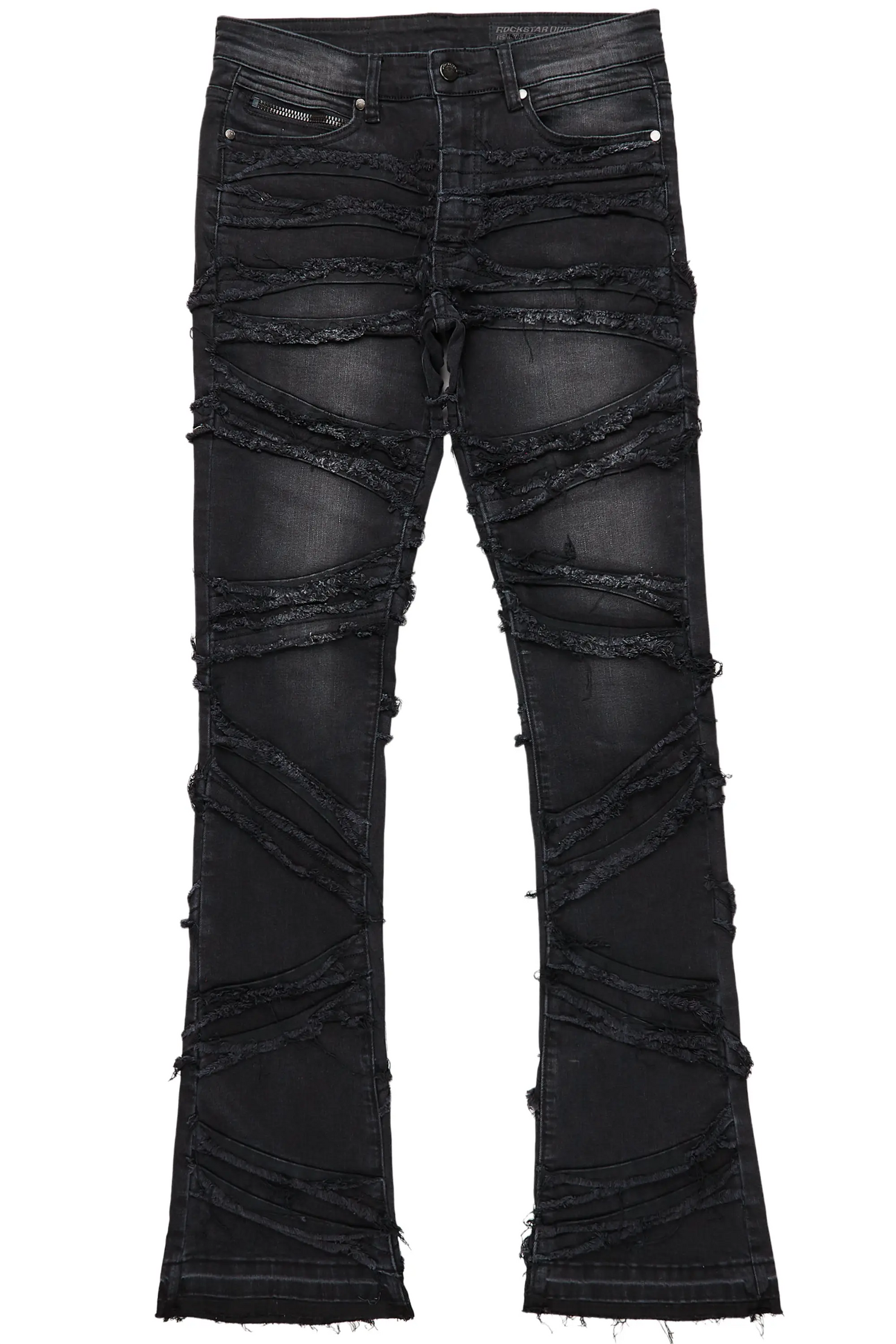 Norbert Dark Stacked Flare Jean