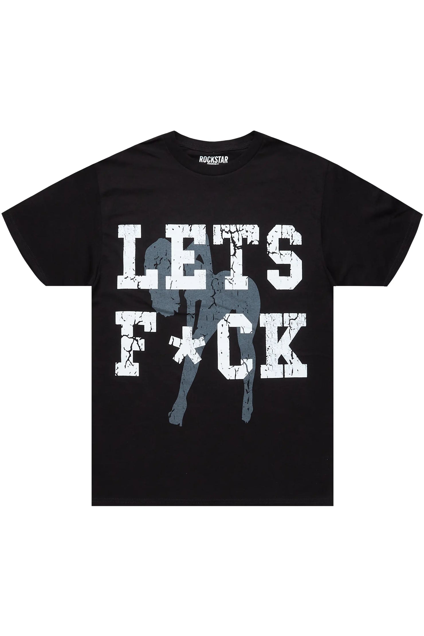 Shorty Black Graphic T-Shirt