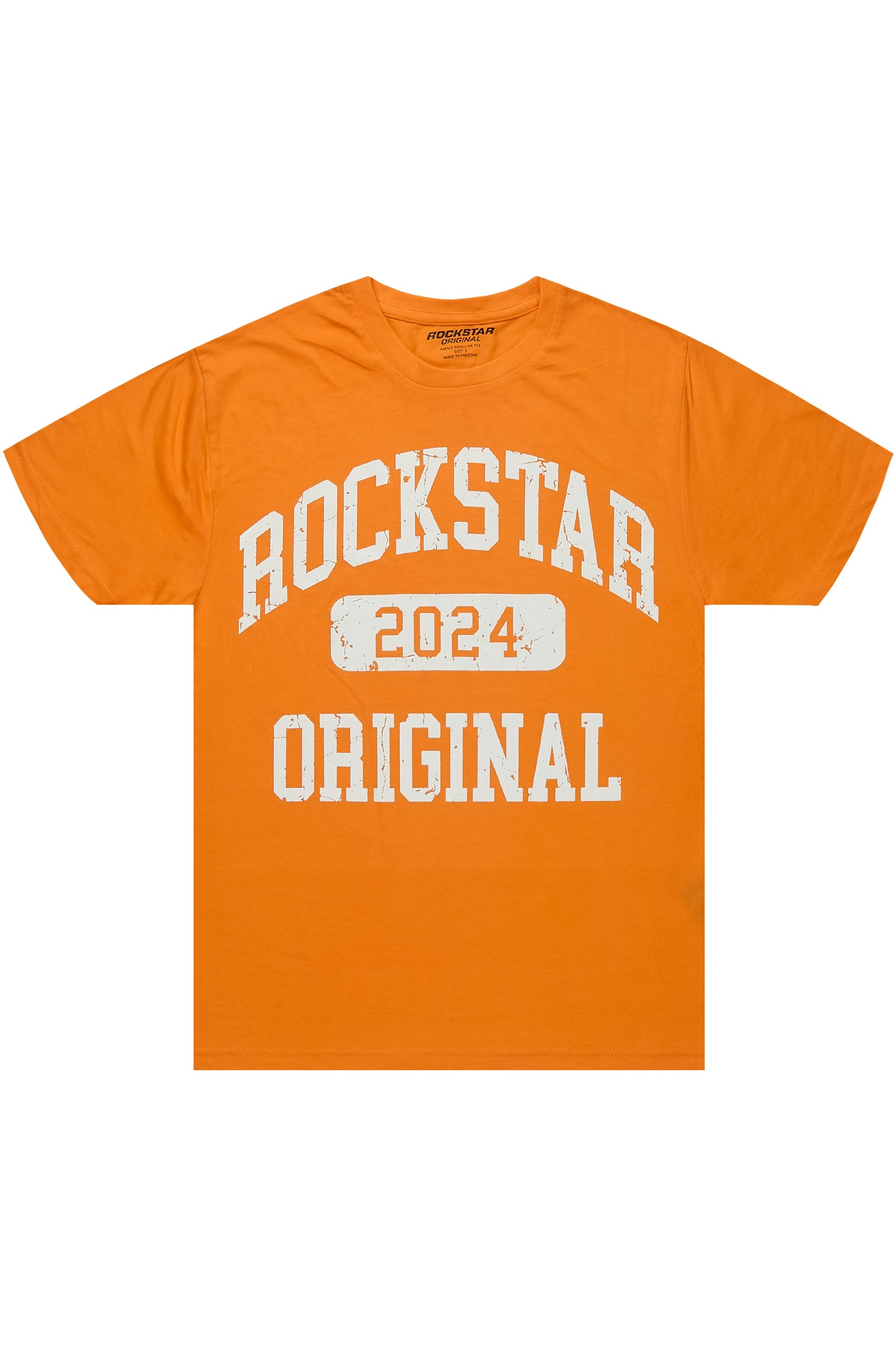 Myesha Orange Oversized T-Shirt