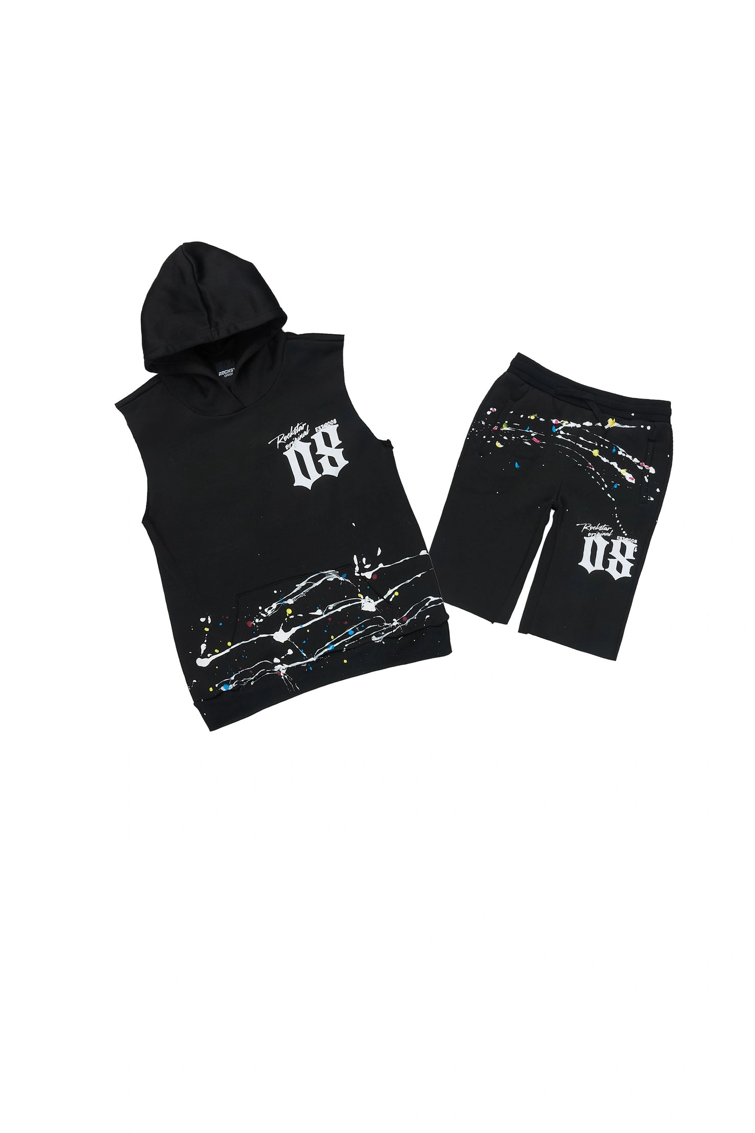 Boys Horia Black Short Set