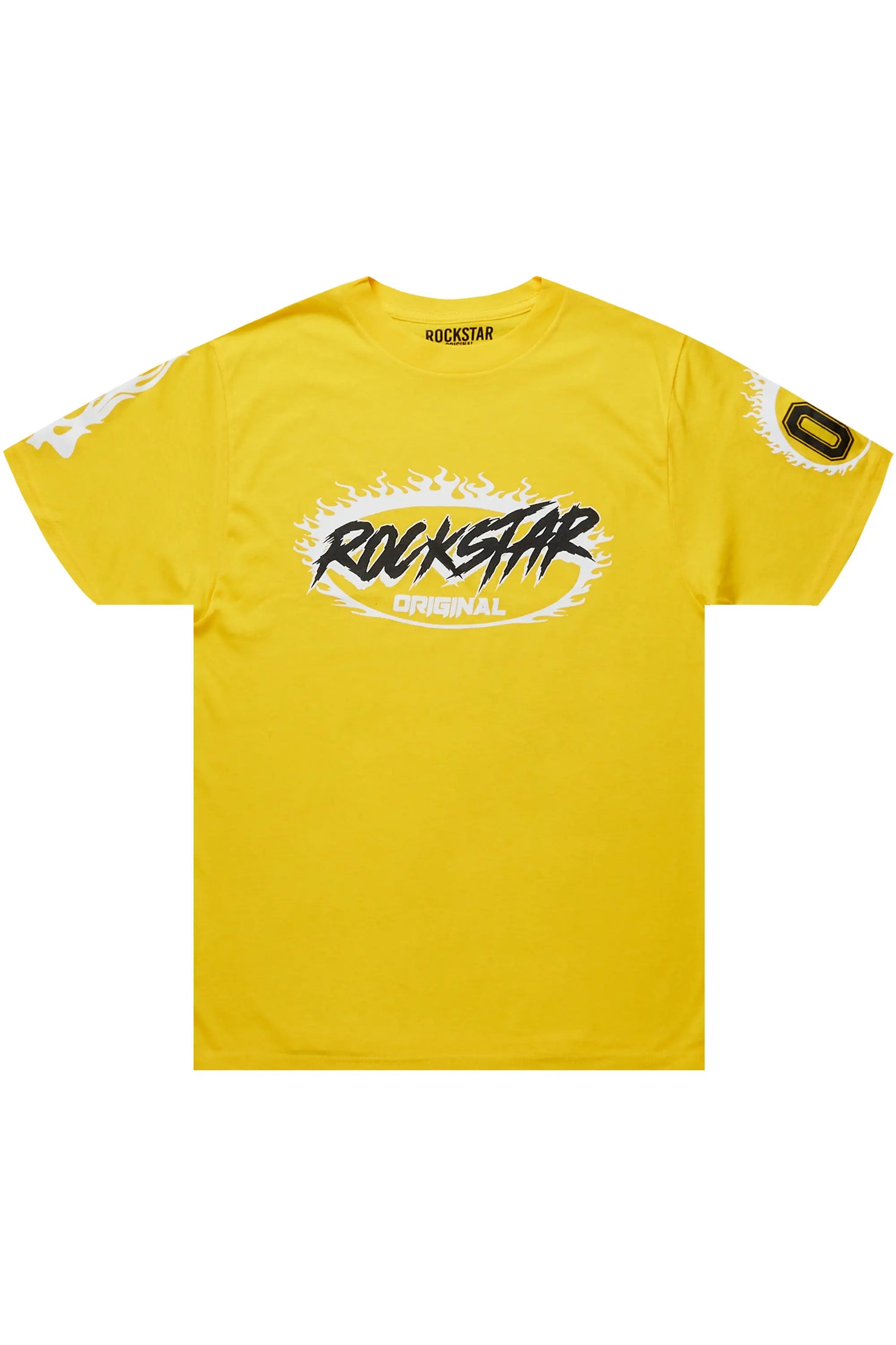Draven Yellow Graphic T-Shirt