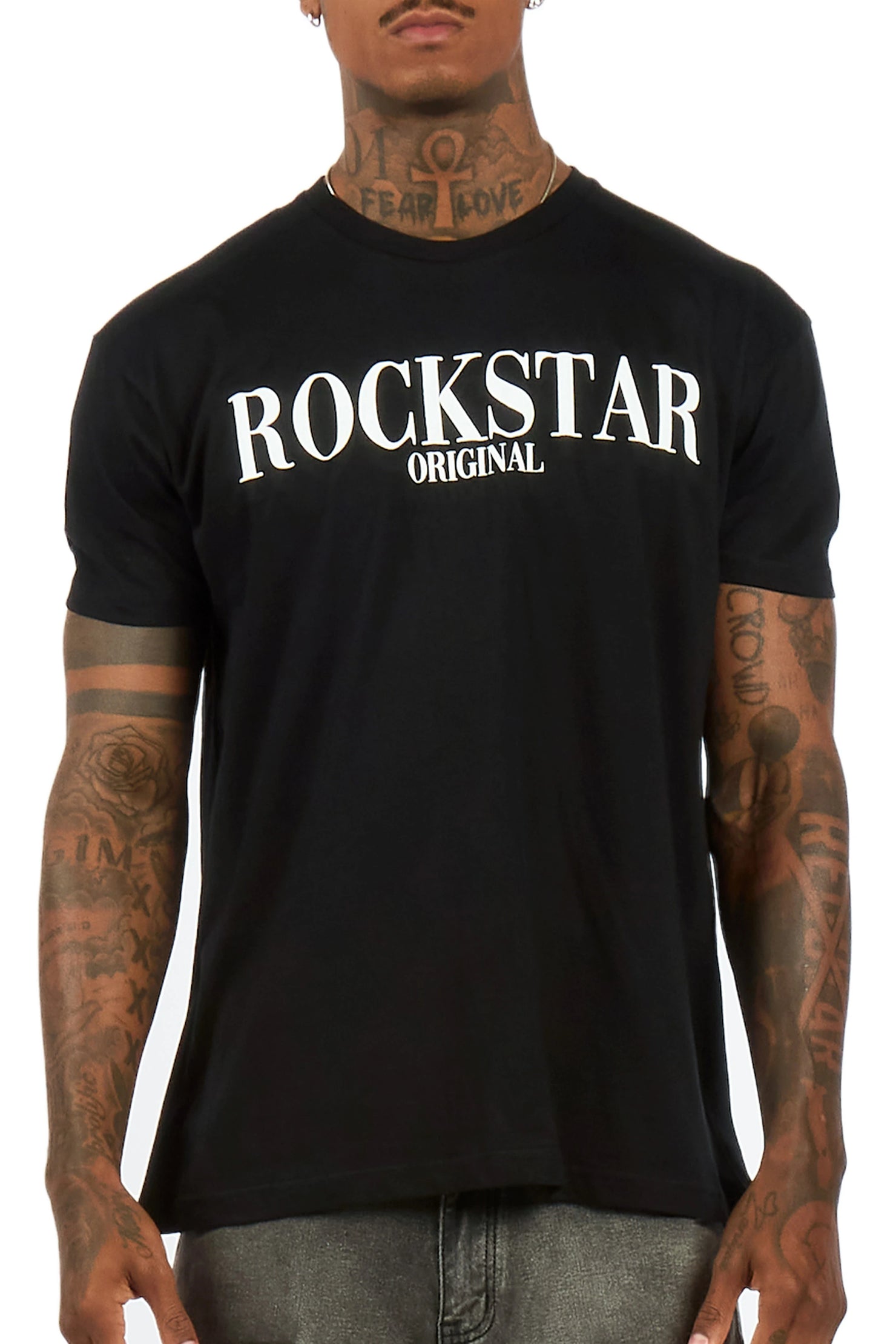 Octavio 2.0 Black Oversized Graphic T-Shirt