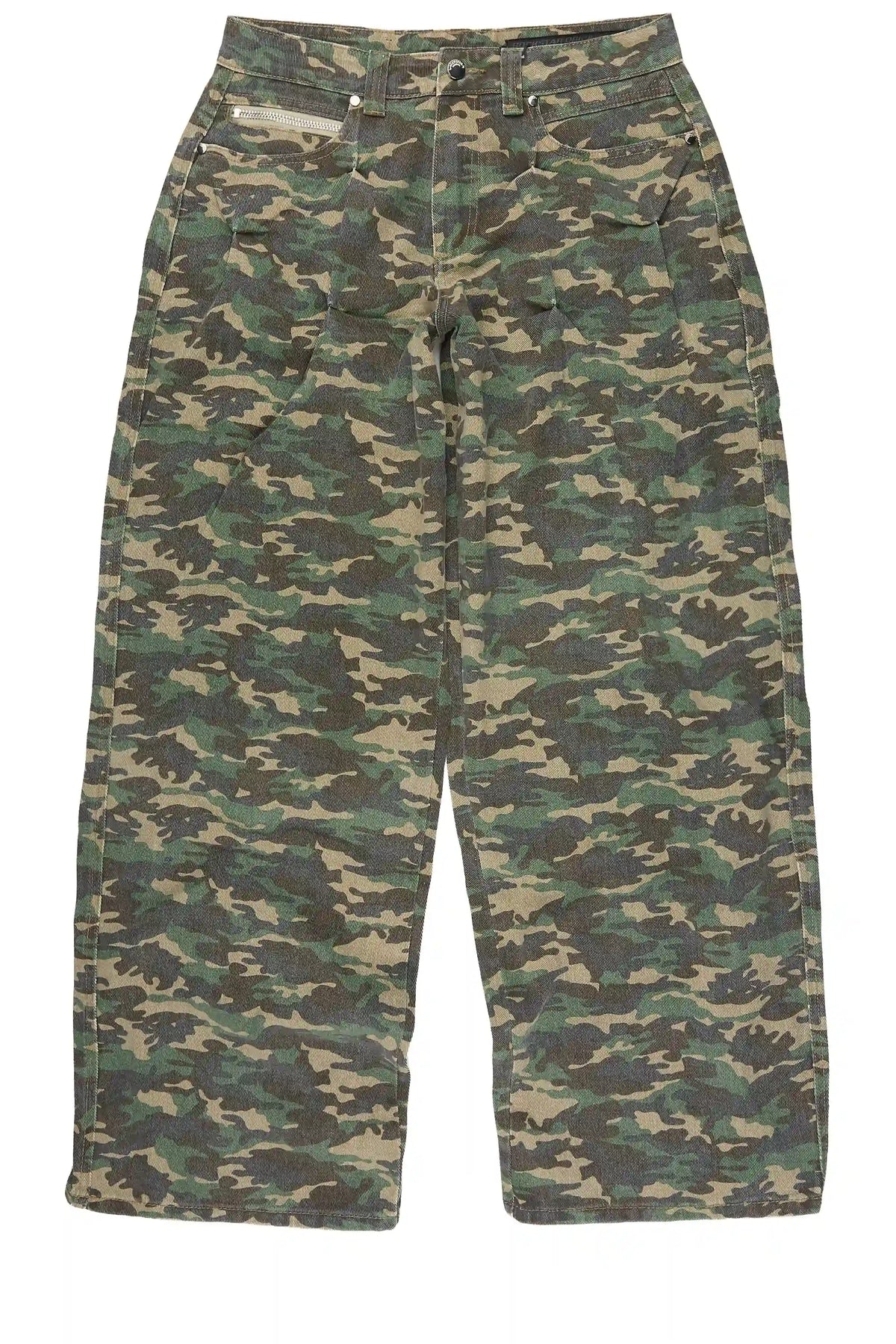 Attlee Camo  Baggy Fit Jean