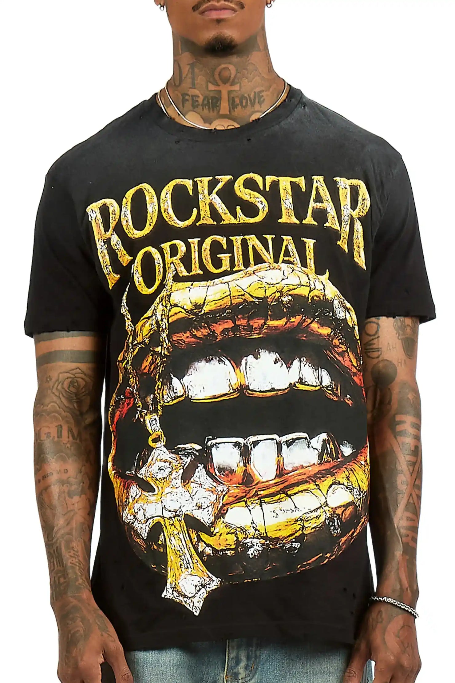 Bernal Black Oversized Graphic T-Shirt