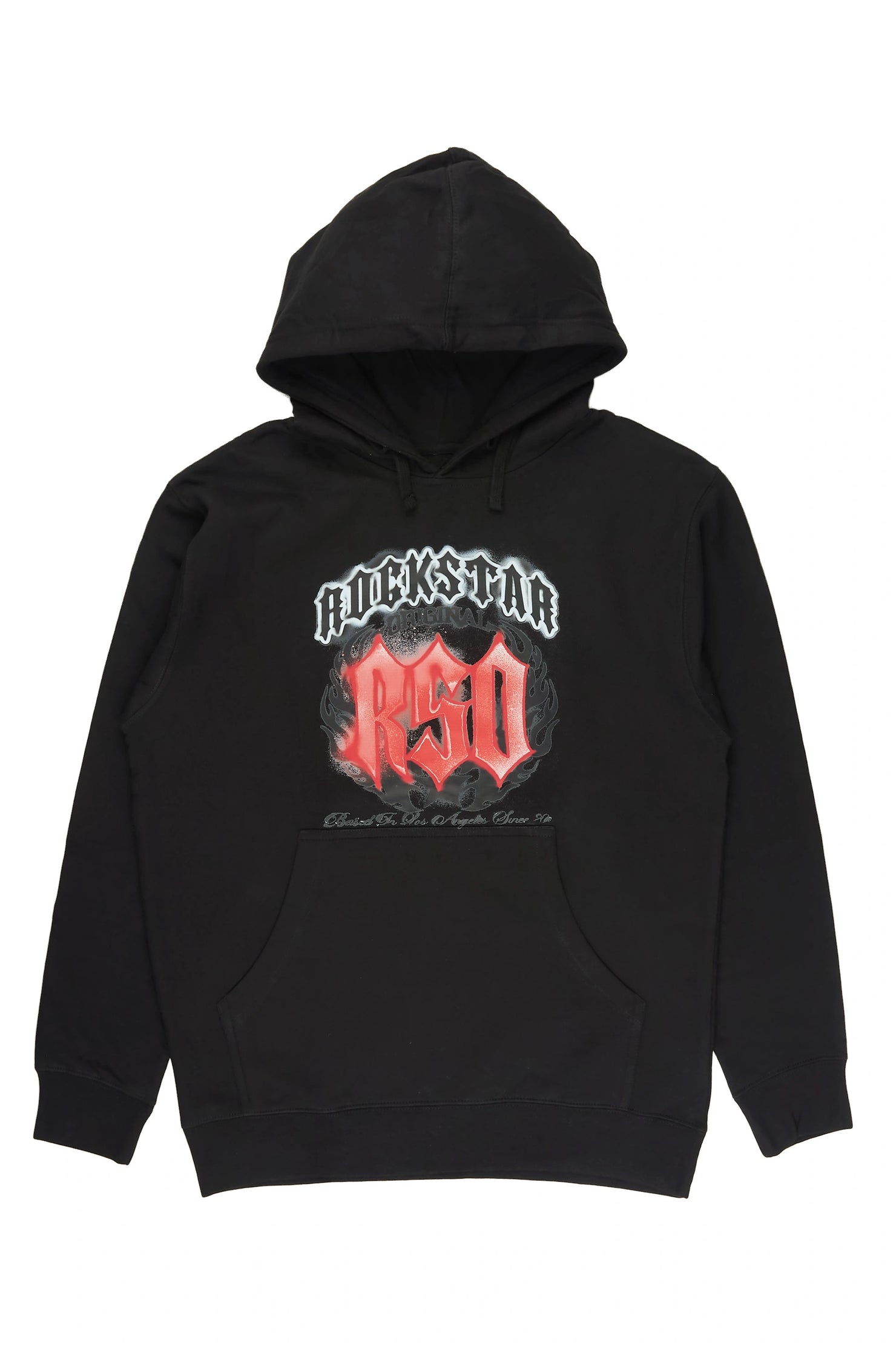 Dante Black Graphic Hoodie