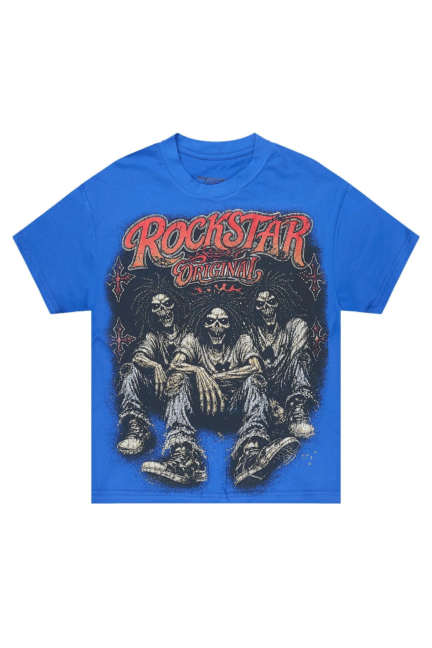 Boys Wilder Royal Blue Graphic T-Shirt