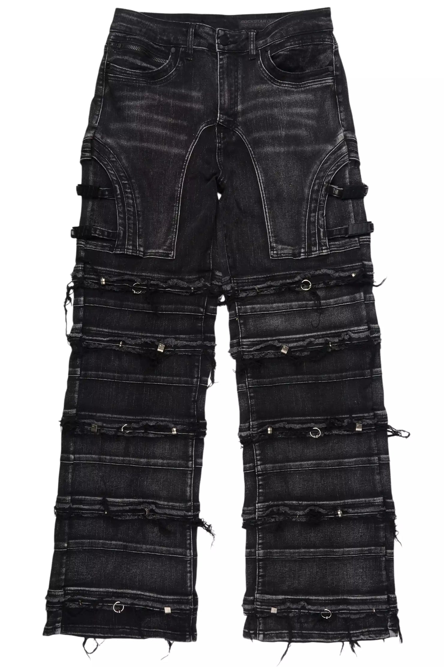 Fotis Black Baggy Jean