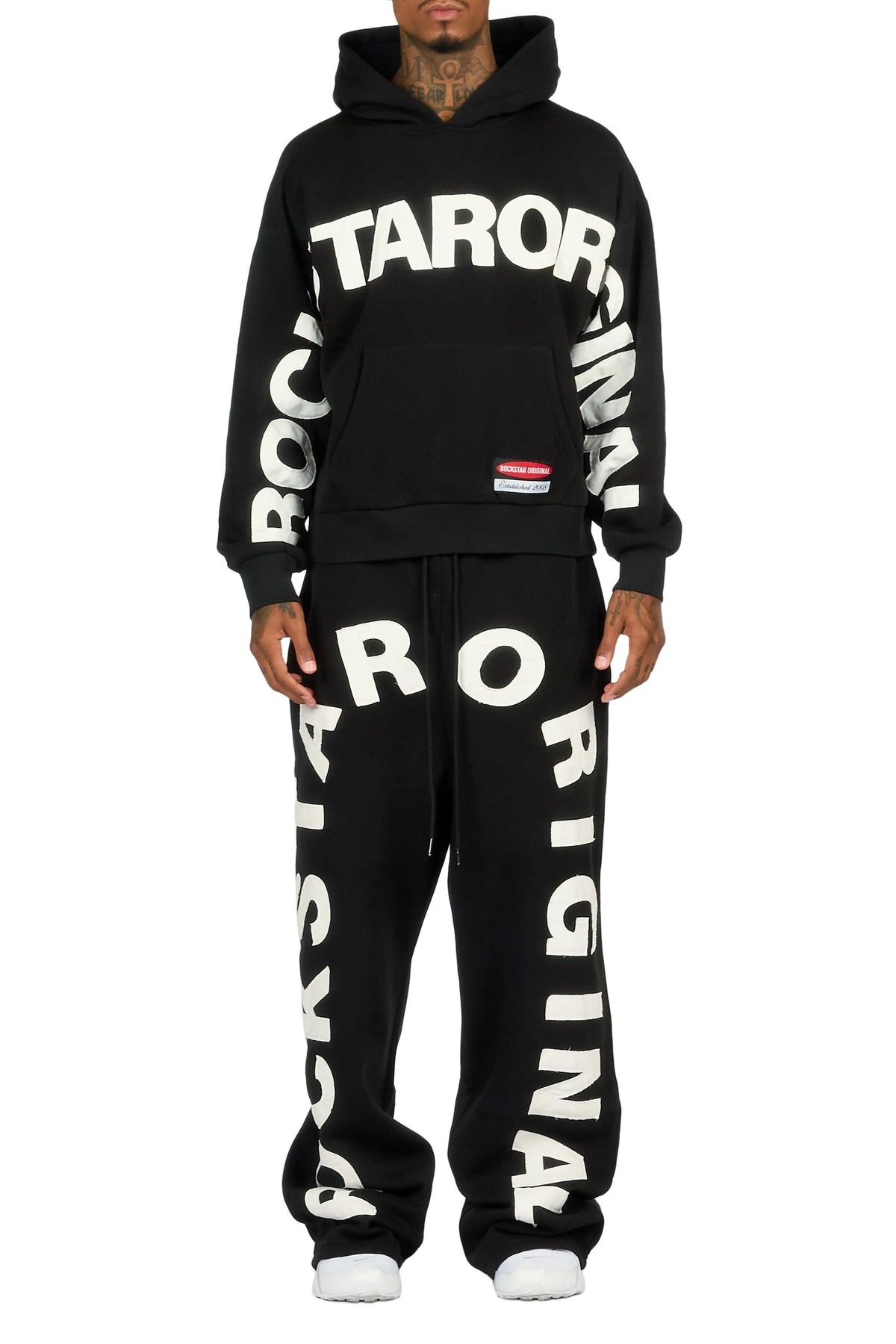 Kirin Black Hoodie/Baggy Pant Track Set