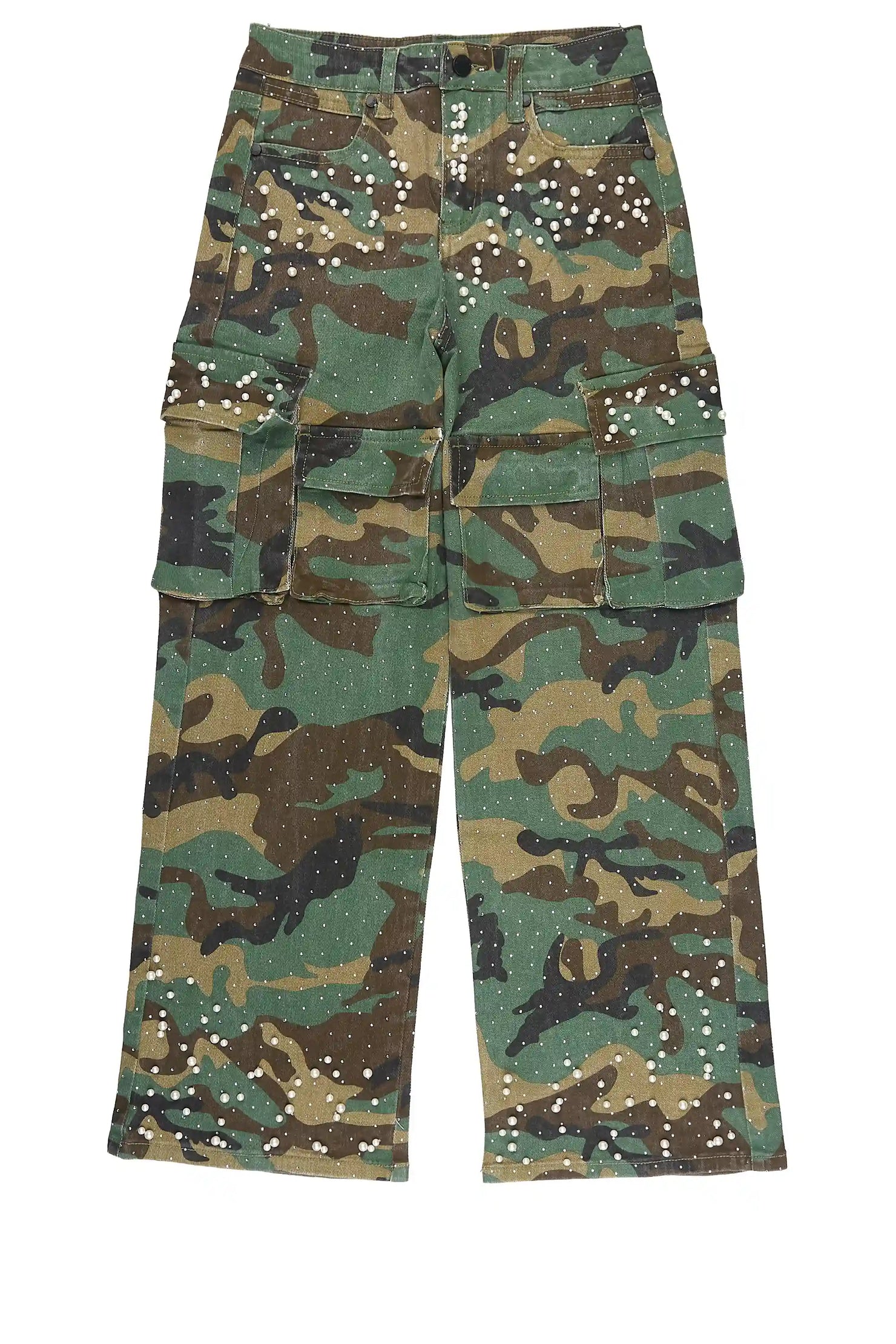 Boys Bryx Camo Pearl Baggy Fit Jean