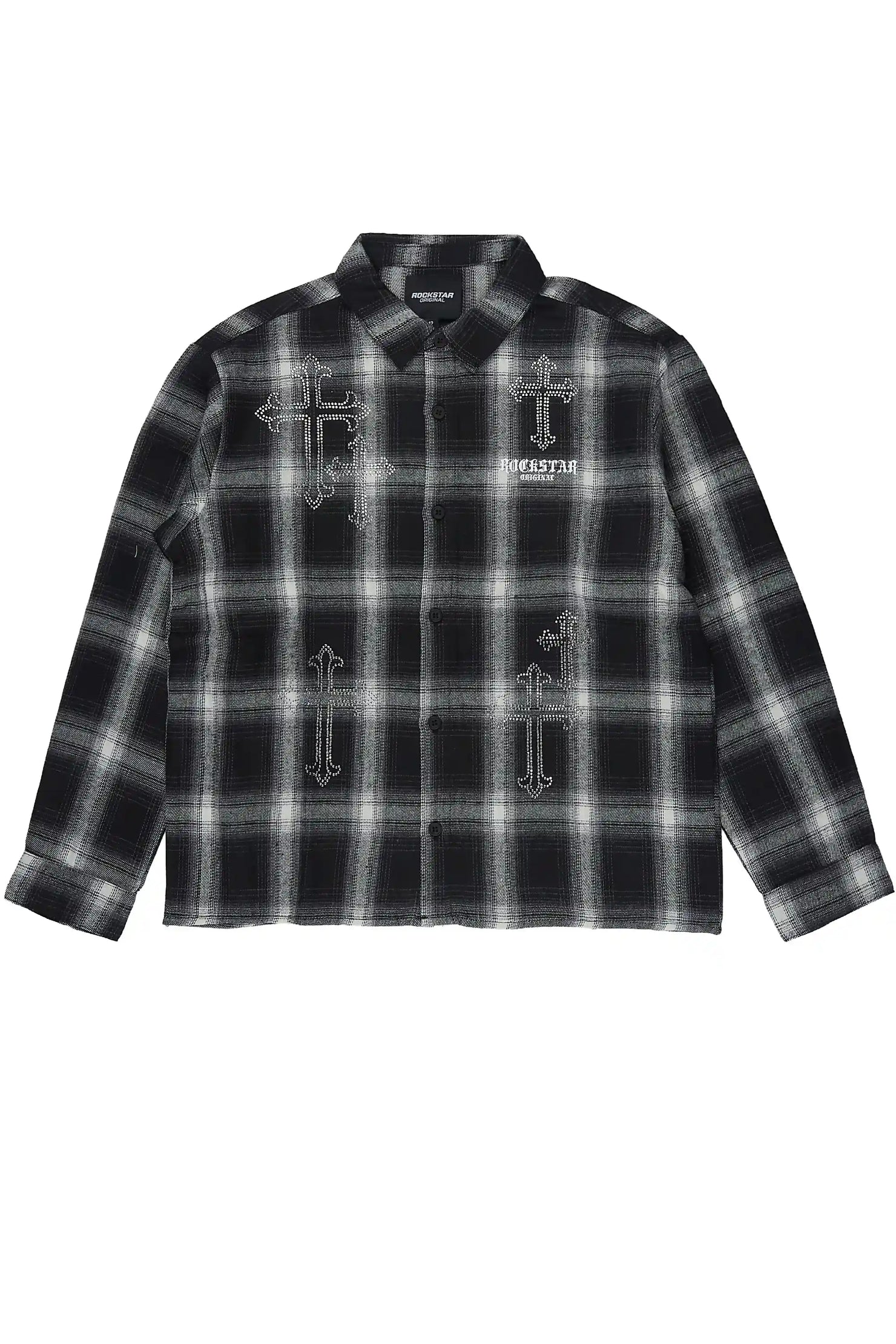 Boys Poldi Black Flannel Shirt
