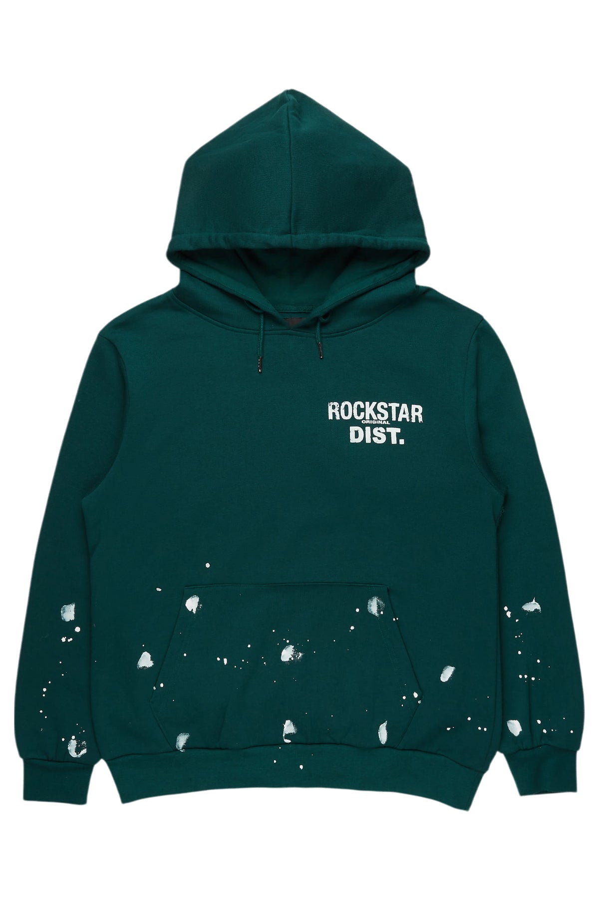 Raffer Dark Green Graphic Hoodie