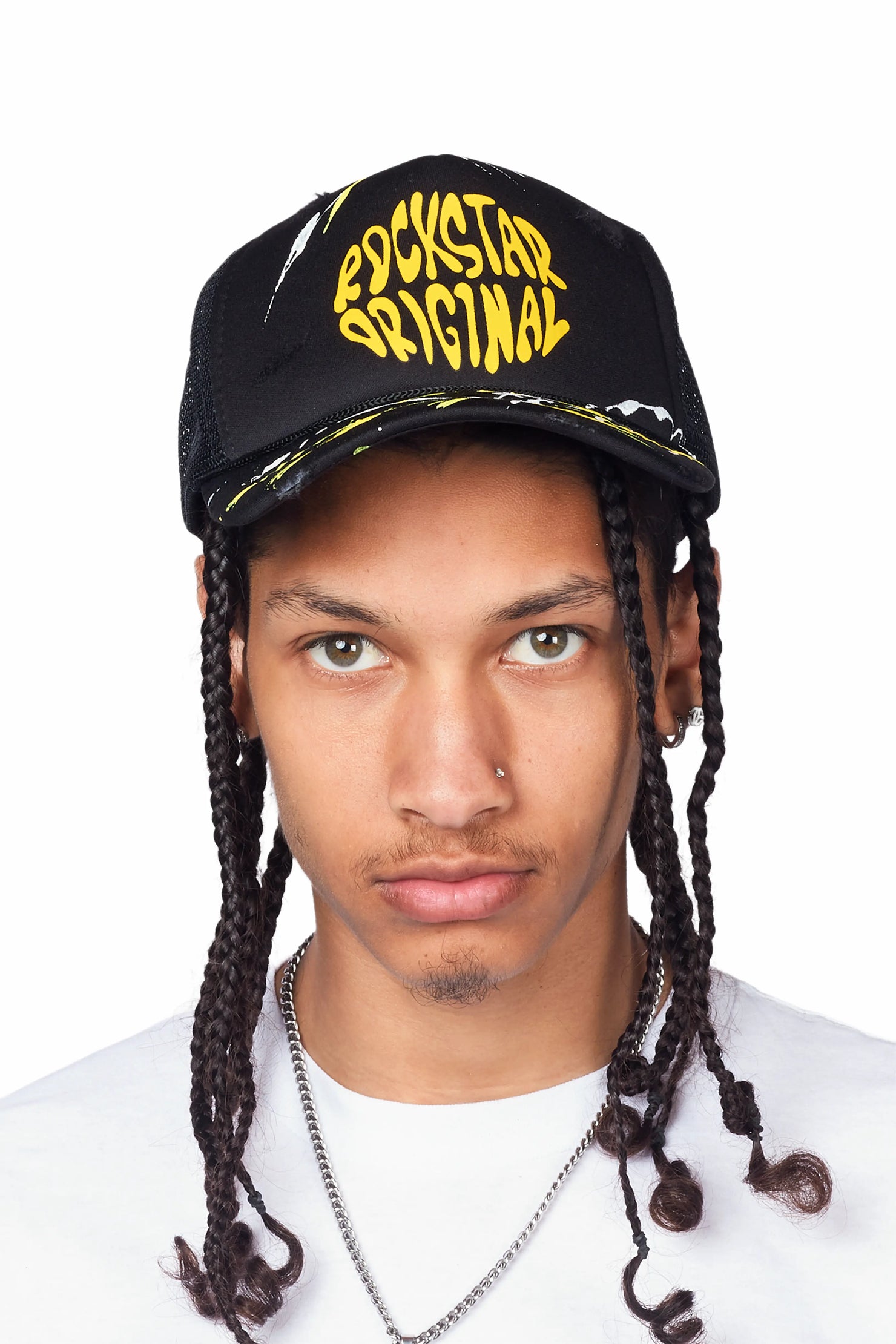 Deka Black Graphic Trucker Hat