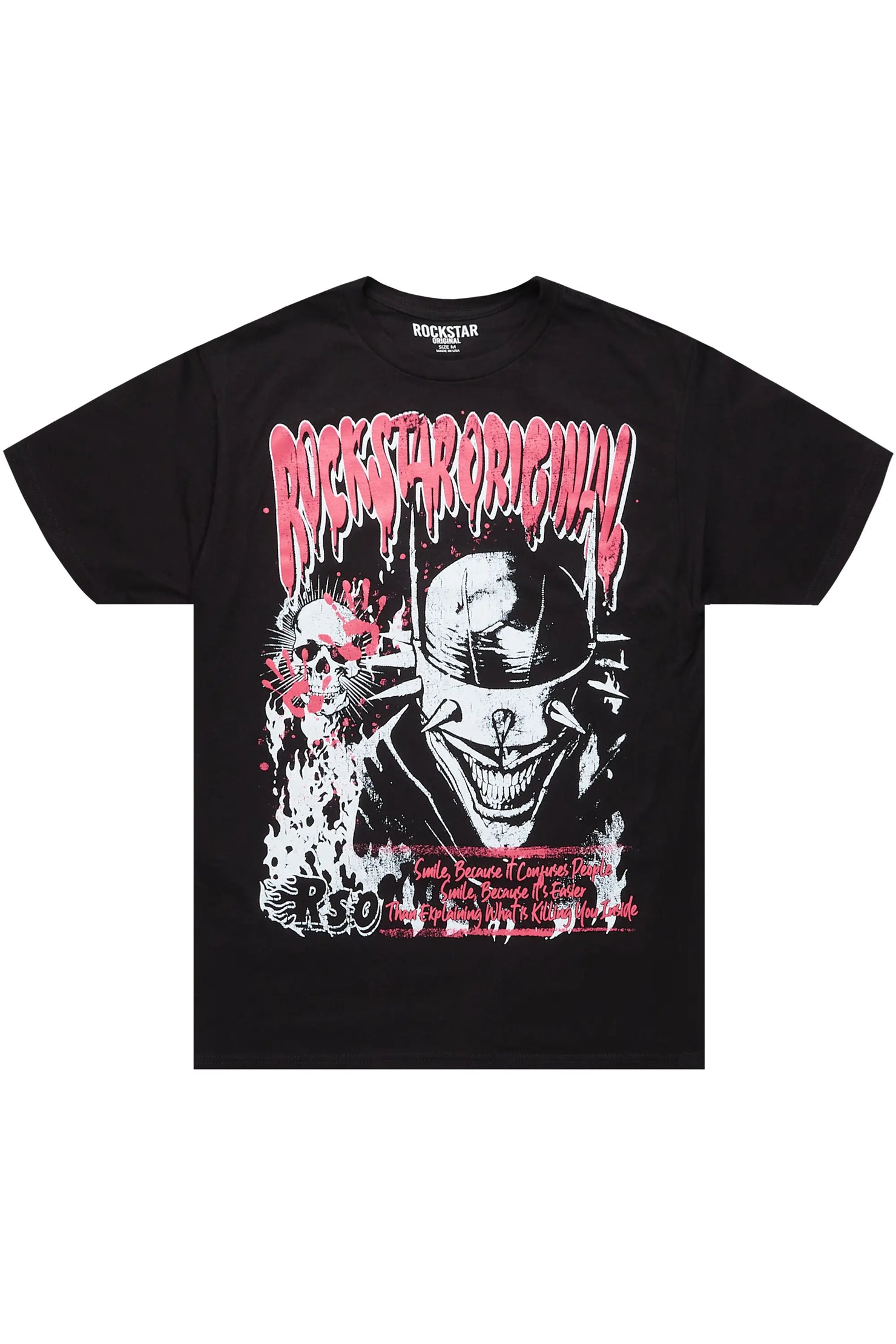Too Serious Black Graphic T-Shirt