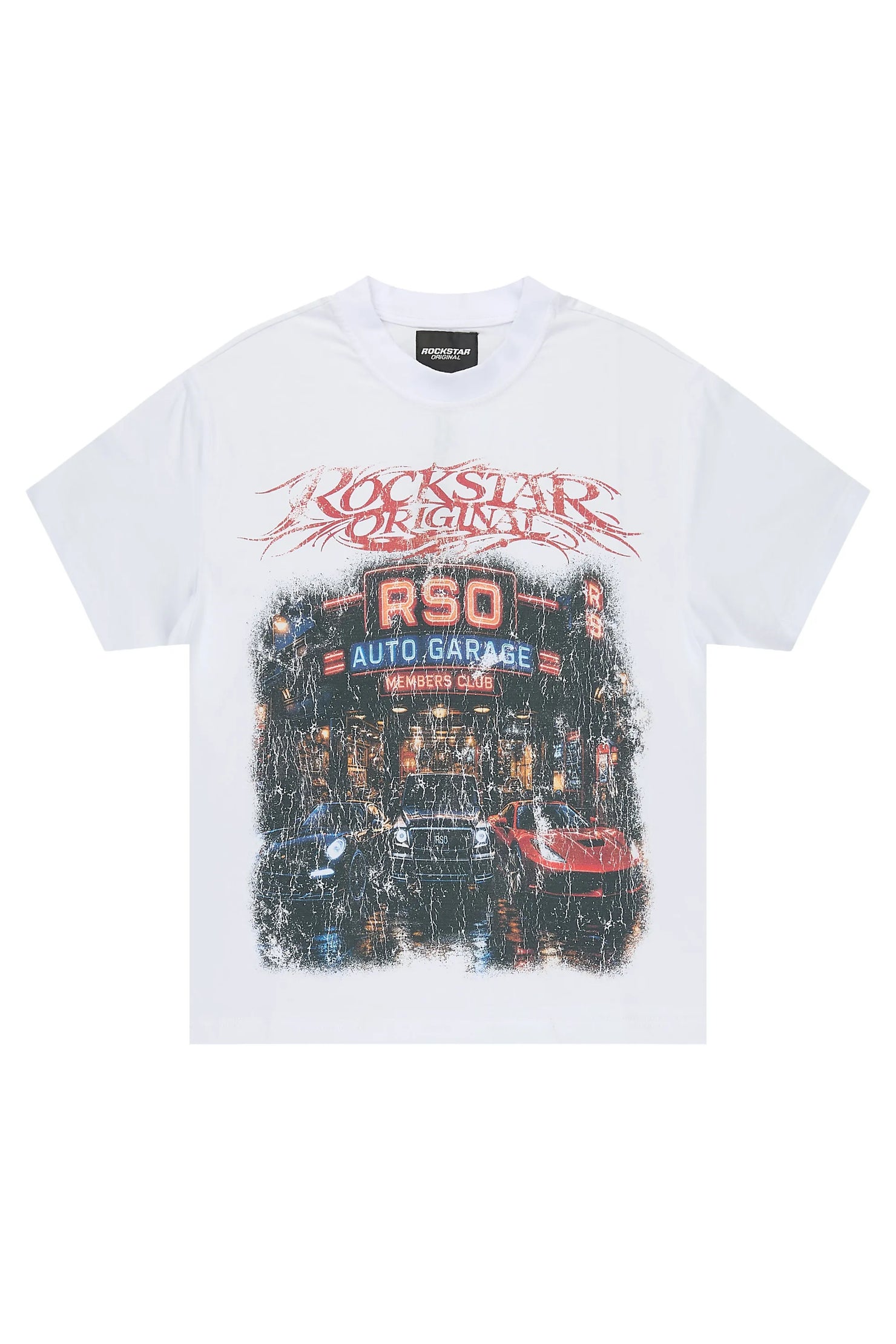 Boys Aarav White Graphic T-Shirt
