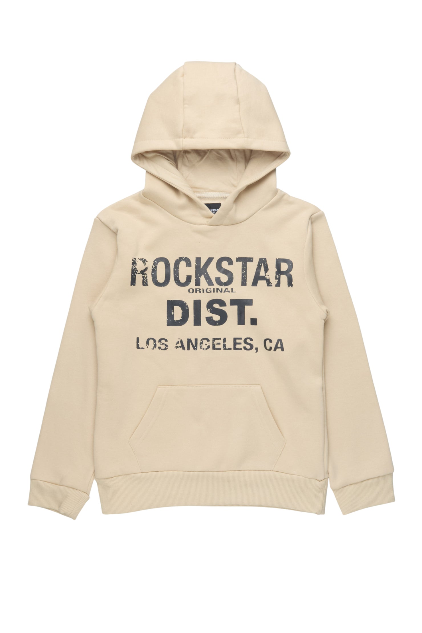 Boys Koen Beige Graphic Hoodie