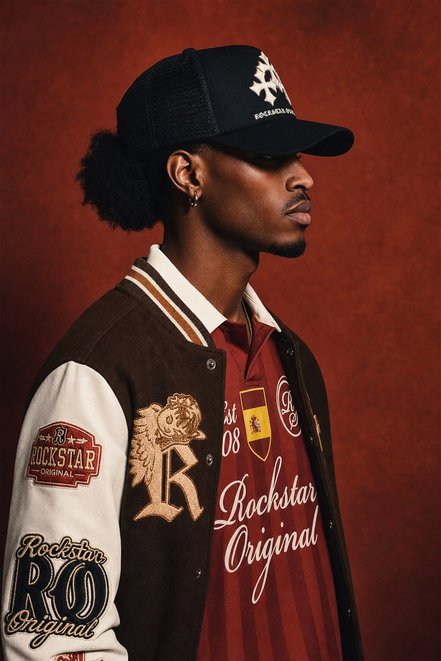 Eiden Red Graphic Jersey