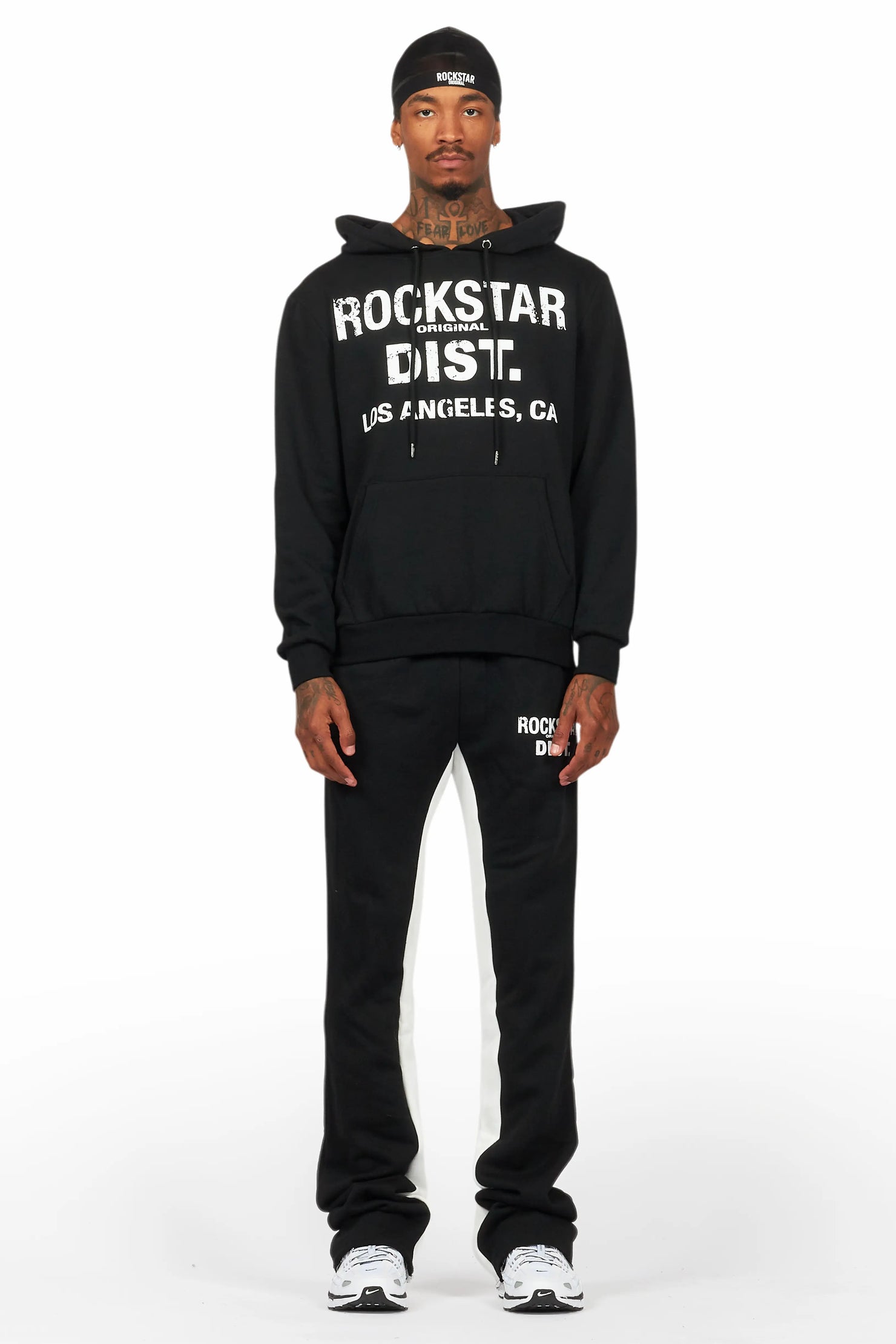 Lake Black Hoodie/Baggy Track Pant Set