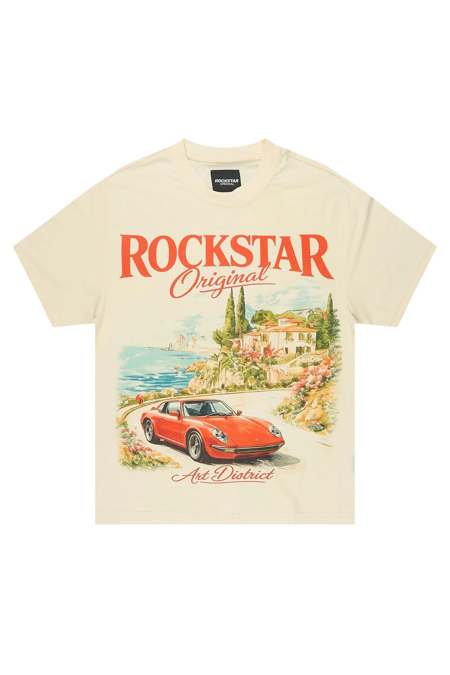Girls Castona Sand Graphic T-Shirt