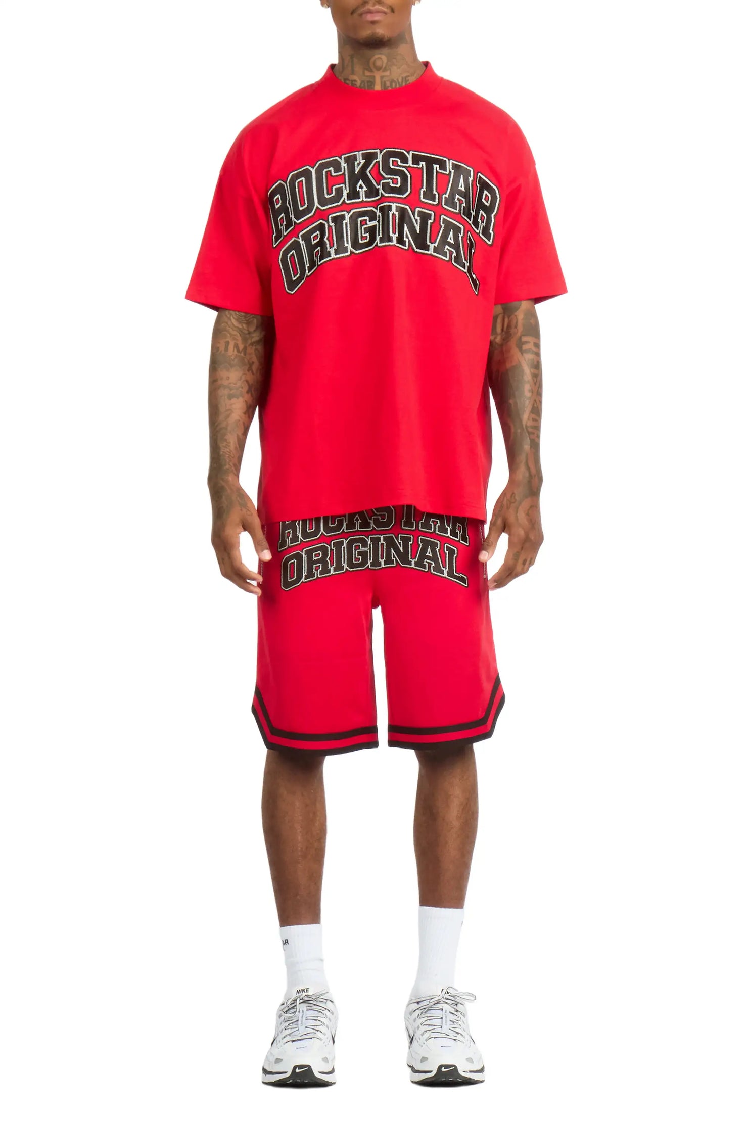 Hooper Red T-Shirt Short Set