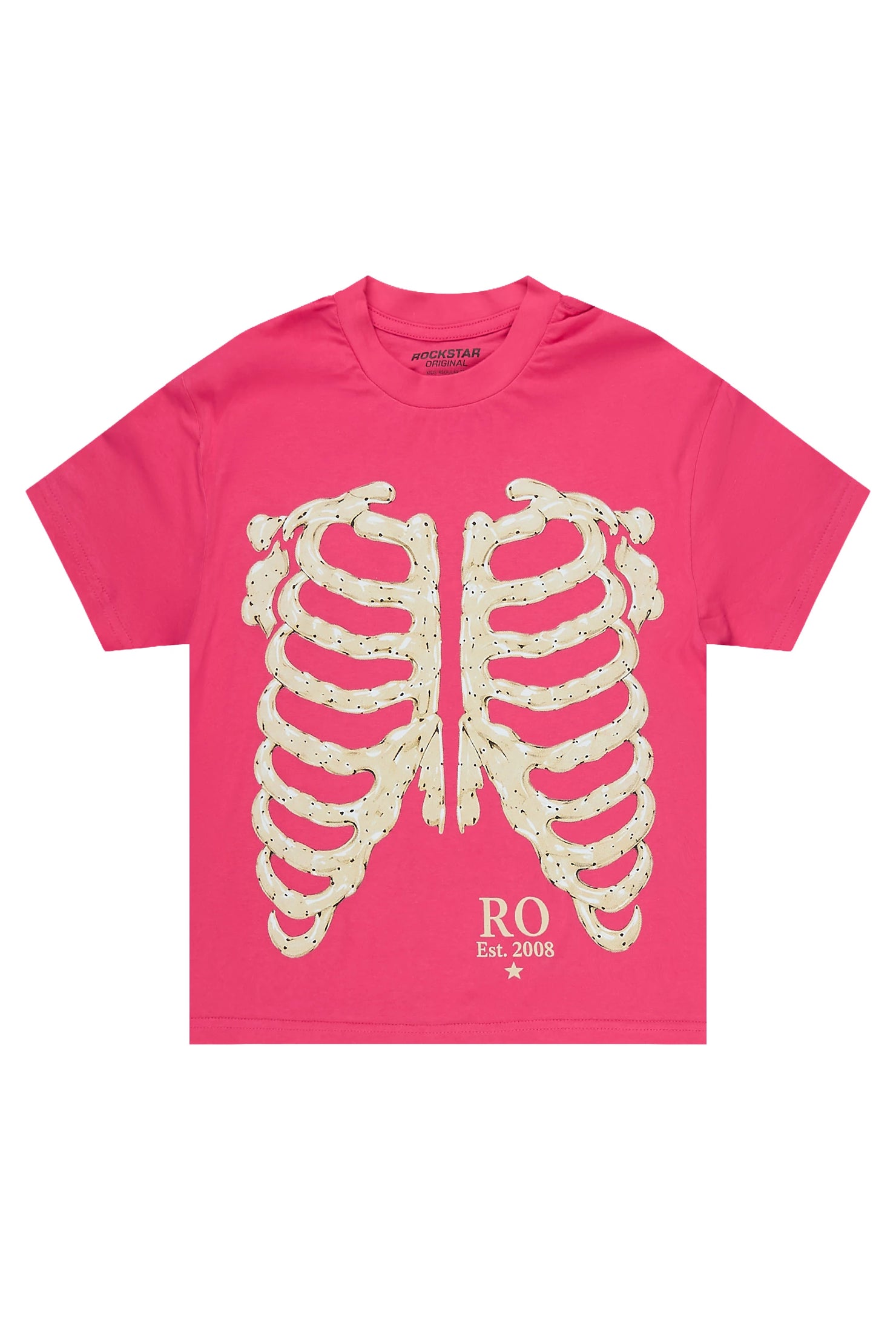 Girls Vermy Fuchsia Grapchic T-Shirt